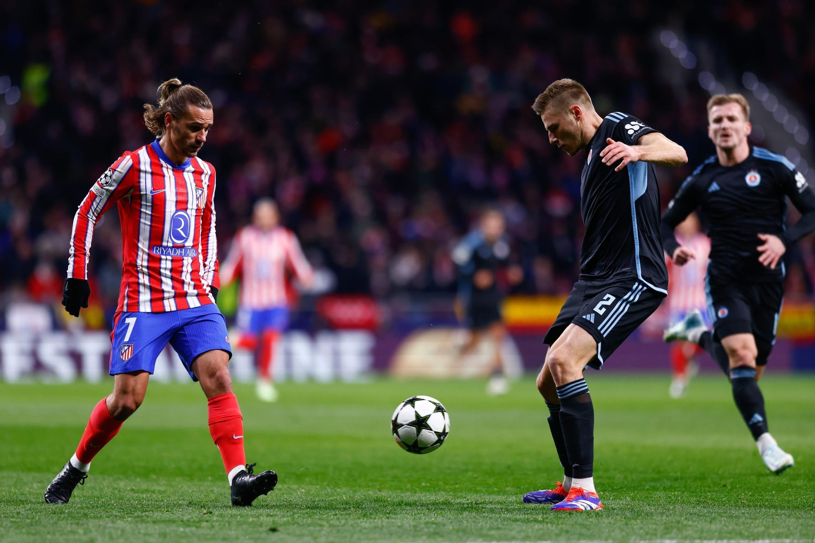 Las fotos del Atlético de Madrid - Slovan de Bratislava