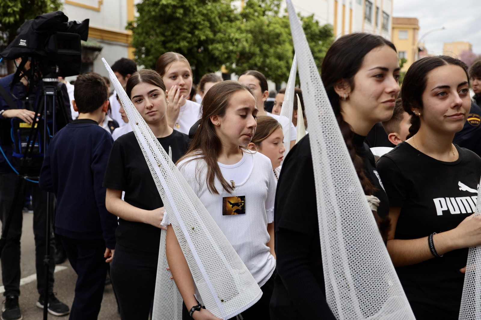 Salesianos en el Miércoles Santo en Málaga, en fotos