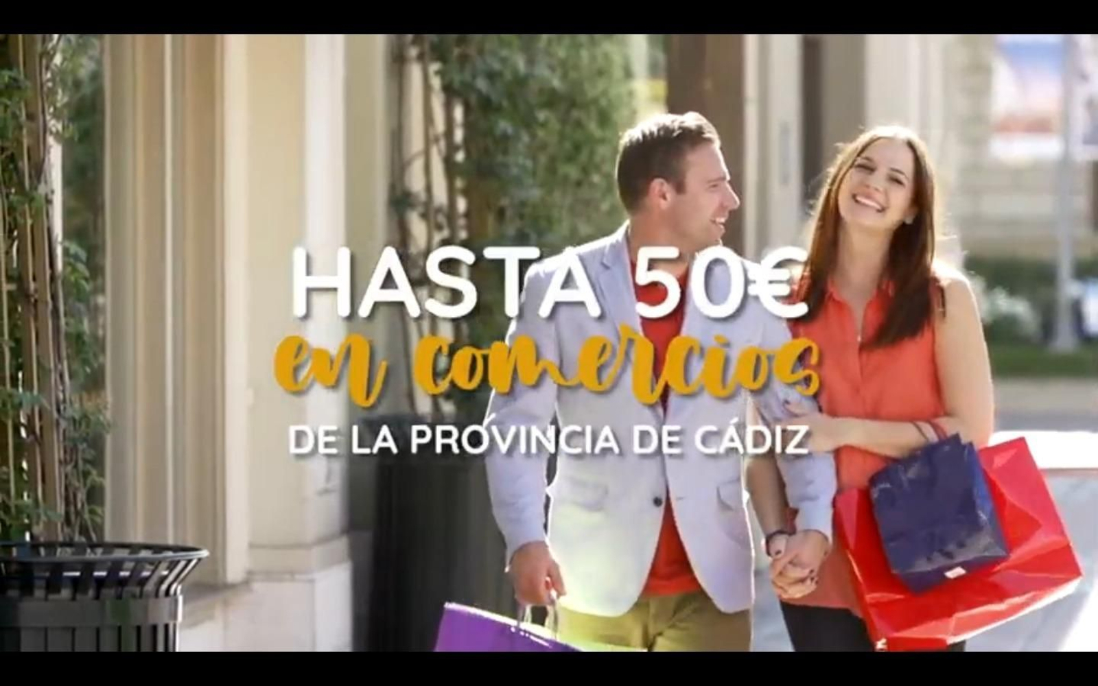 Publicidad de la campaña 'Cádiz Vale Más'.
