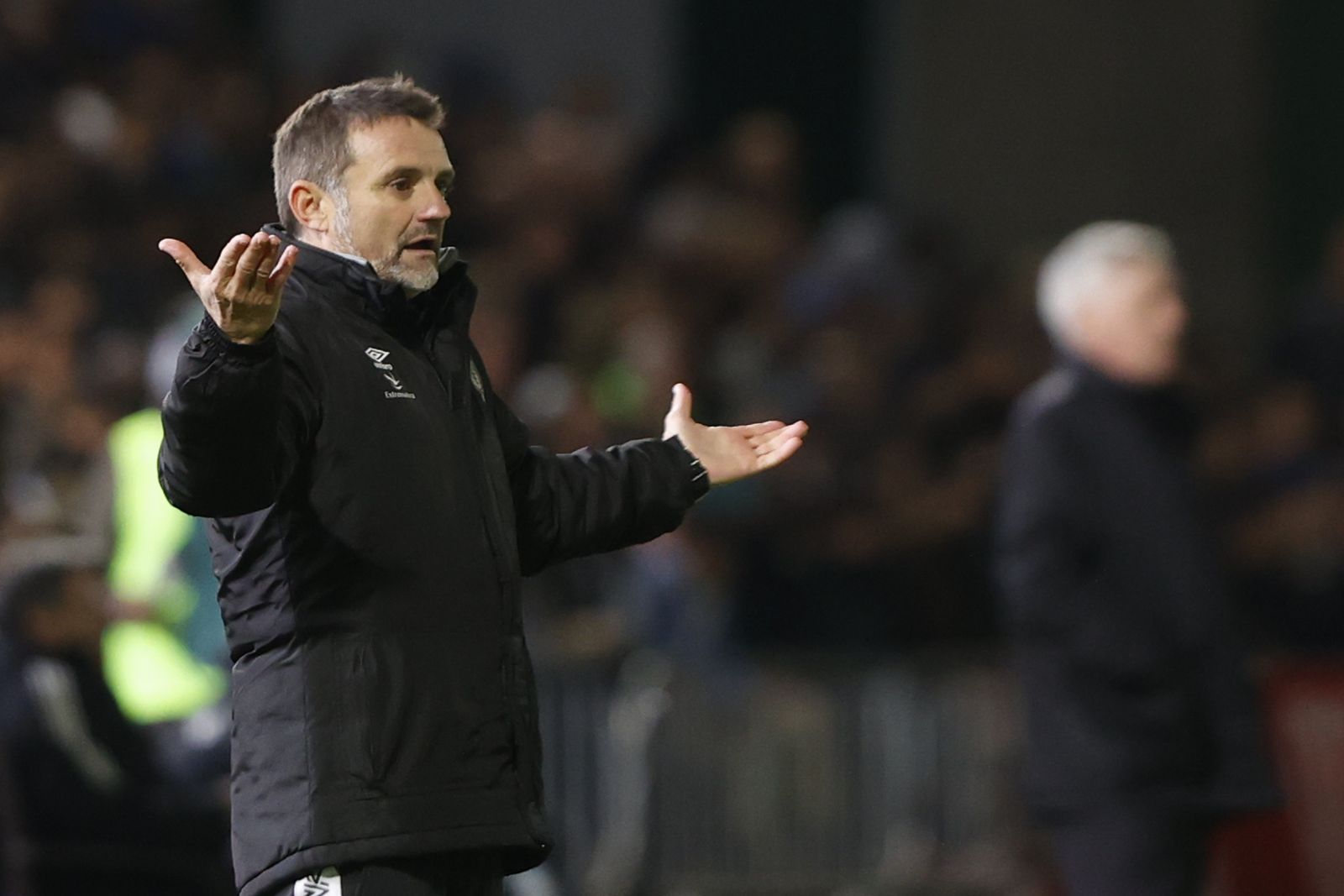 Julio Cobos, entrenador del Cacereño.