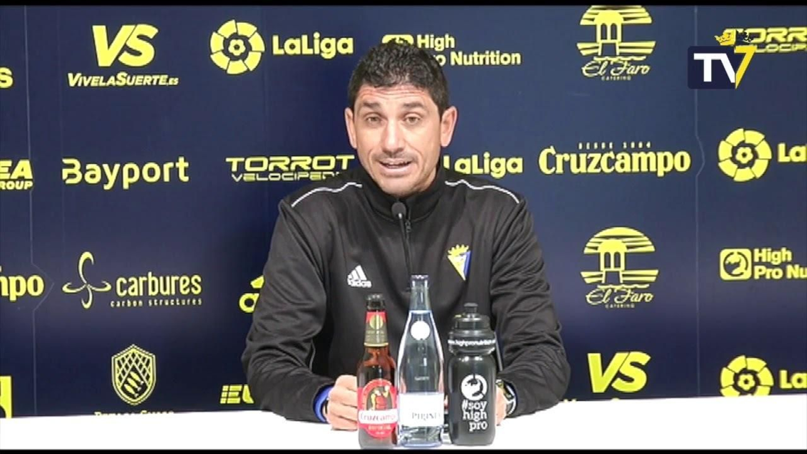 Juanma Pavón, entrenador del Cádiz B