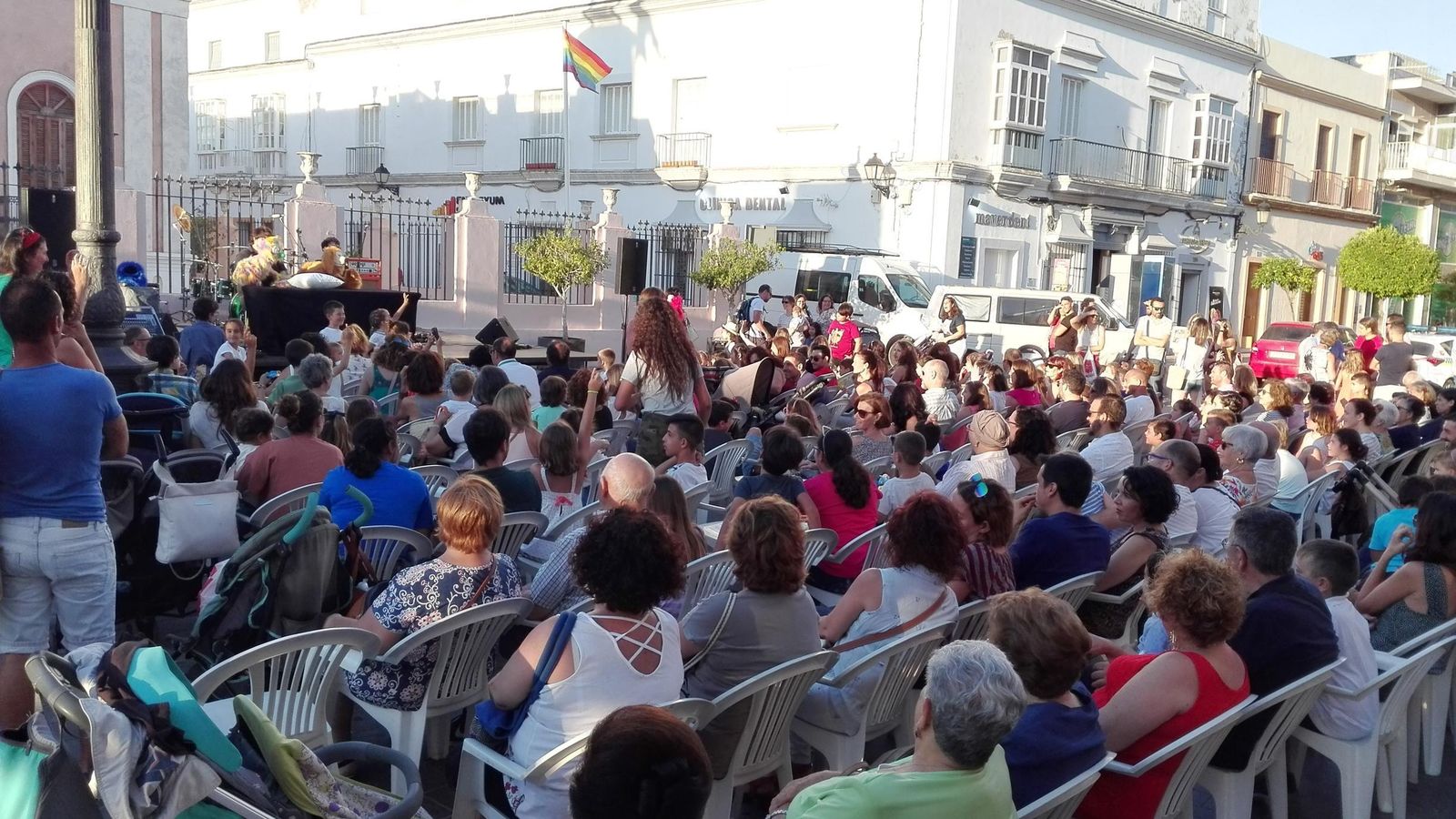 Uno de los actos estuvo organizado por la revista infantil 'El Ático de los gatitos'.