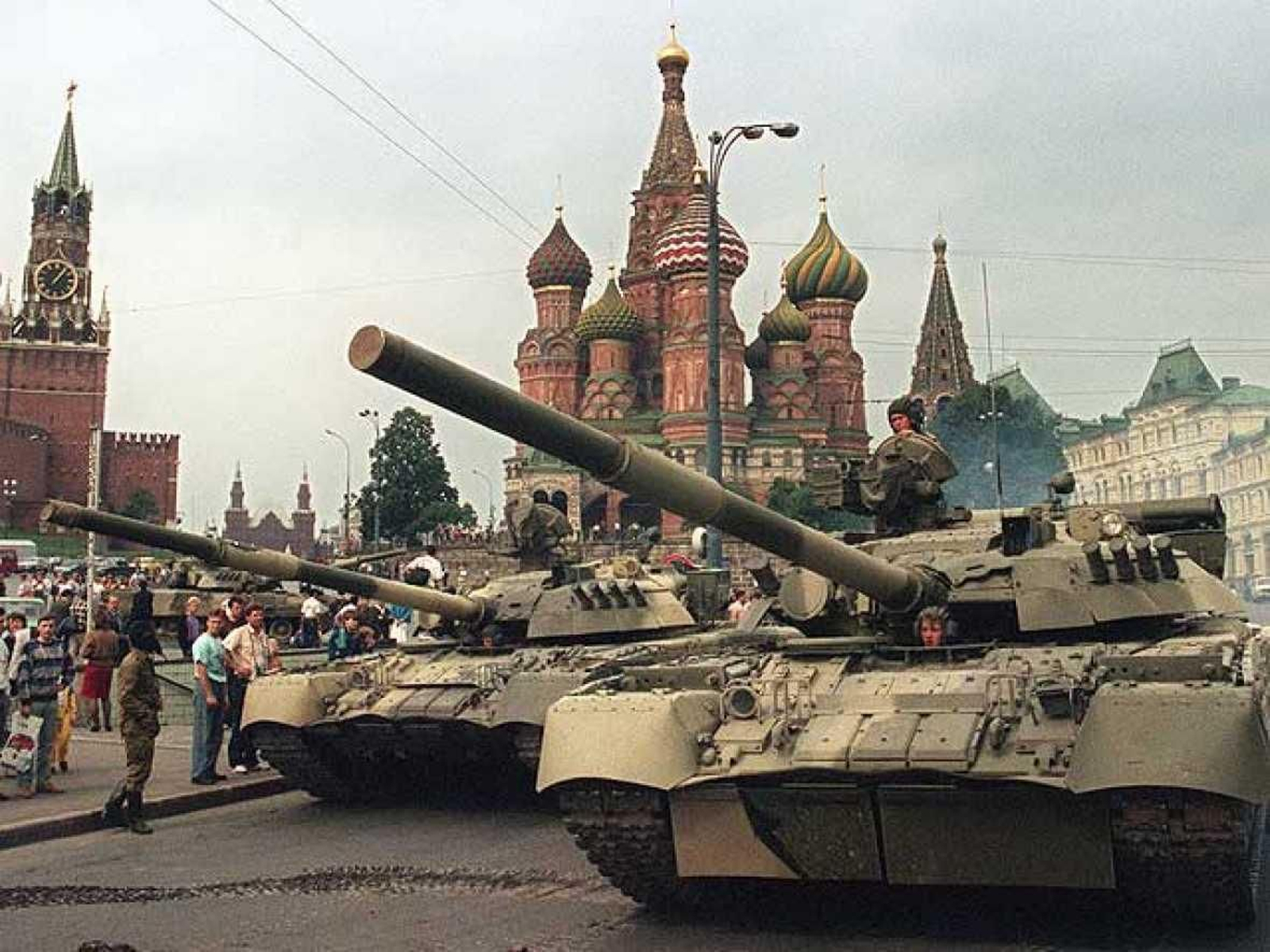 30 aniversario del colapso de la URSS: 72 horas en Moscú