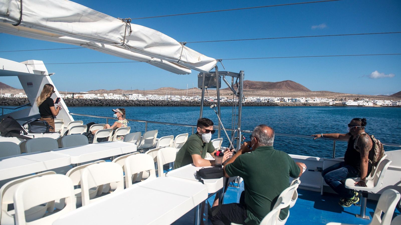Turismo en La Graciosa.