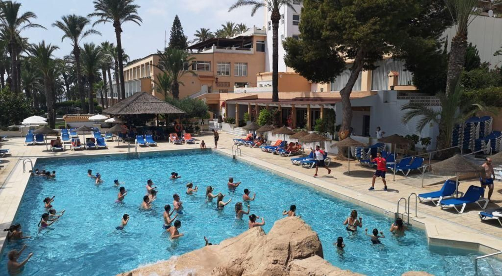 Animación en el hotel Playadulce en Almería