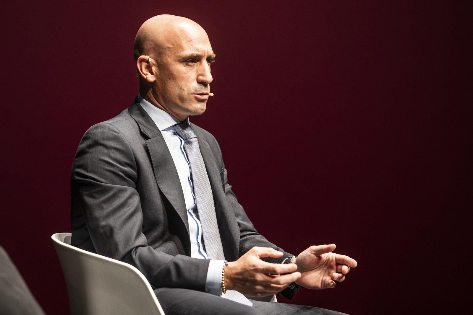 Luis Rubiales, presidente de la Federación Española de Fútbol.