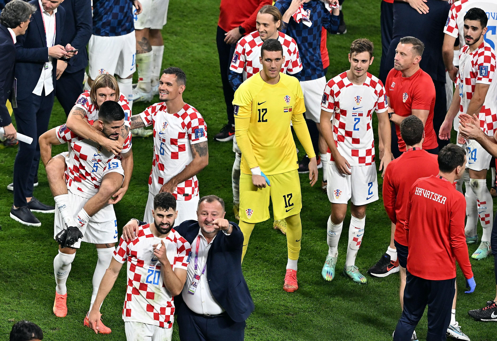 Las fotos del Croacia-Marruecos del Mundial de Qatar