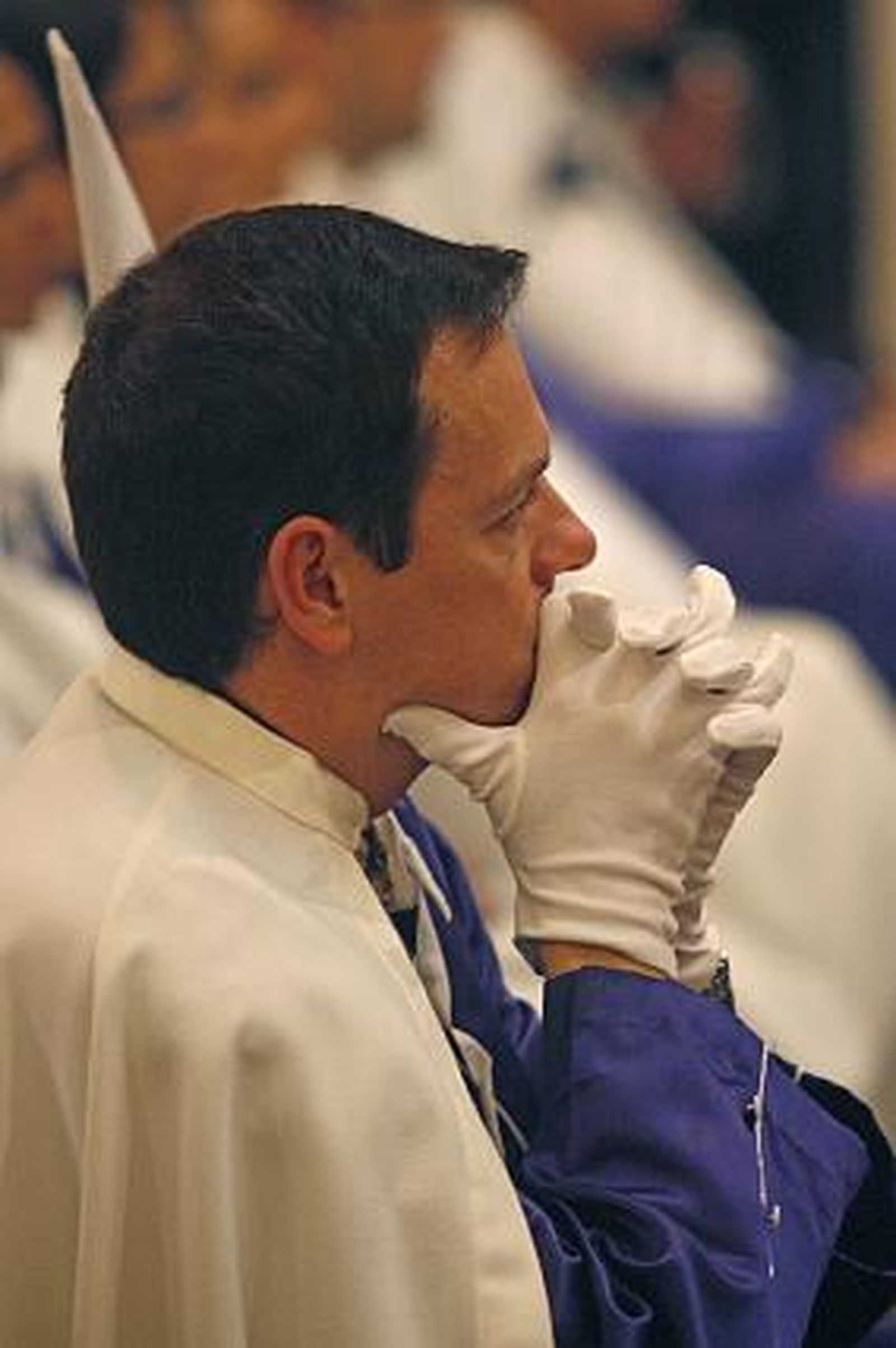 El Nazareno del Amor suspende su salida a causa de la lluvia. 

Foto: Joaquin Pino
