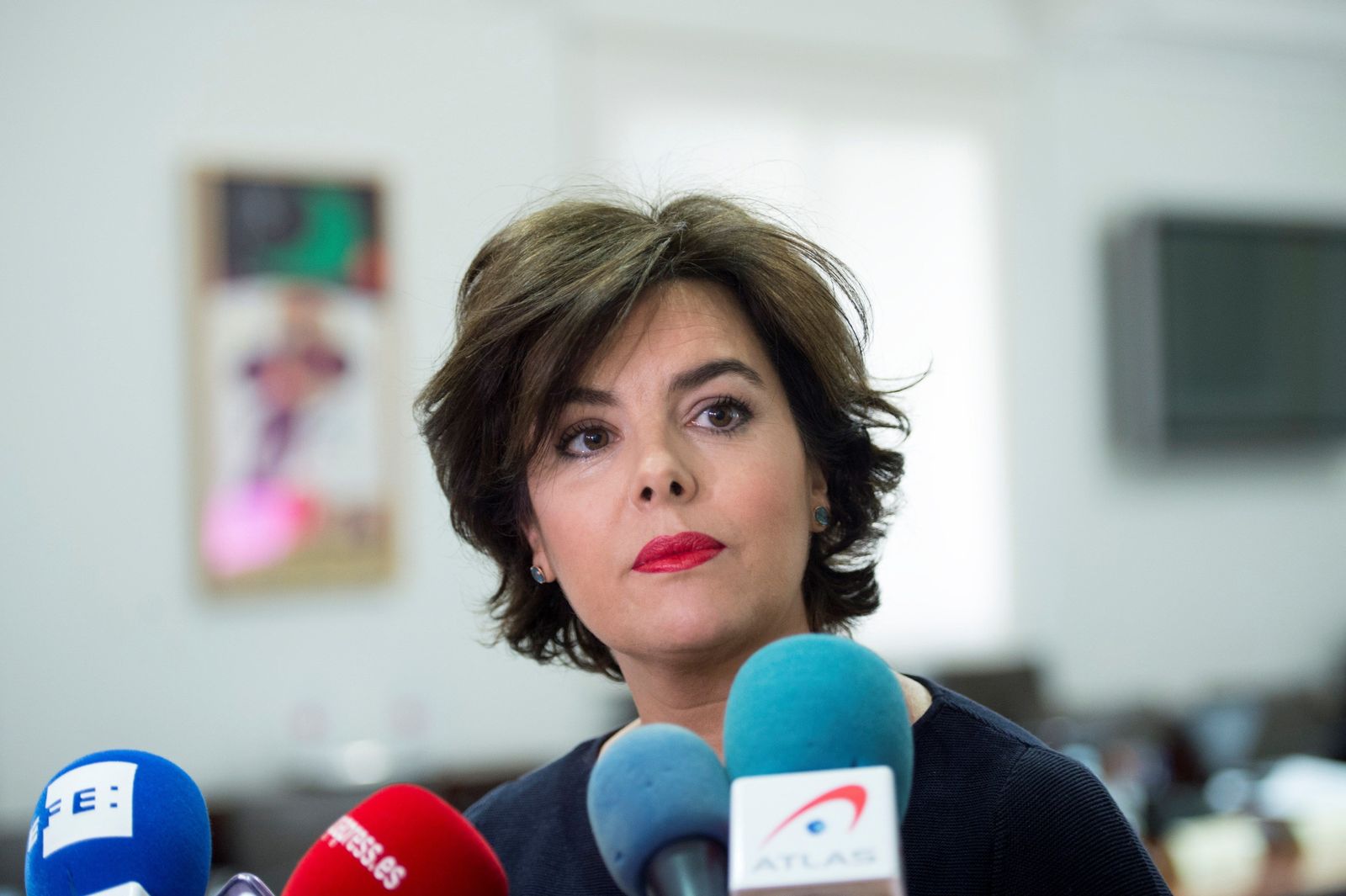 Soraya Sáenz de Santamaría.