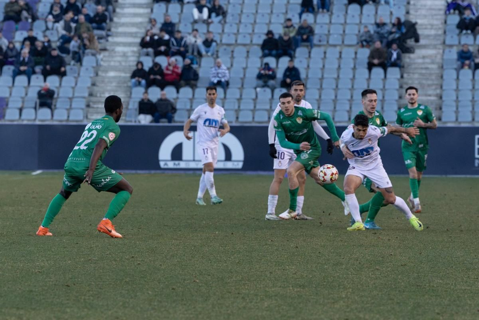 Las mejores imágenes del triunfo del Real Jaén en el derbi ante el Martos CD