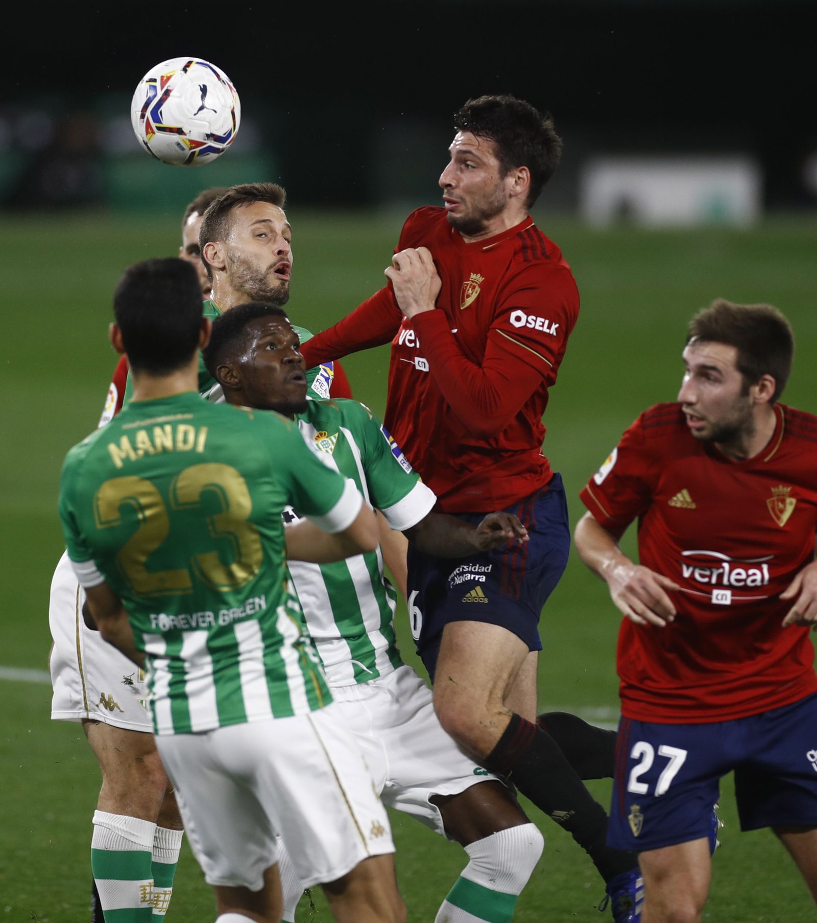 Las imágenes del Betis-Osasuna