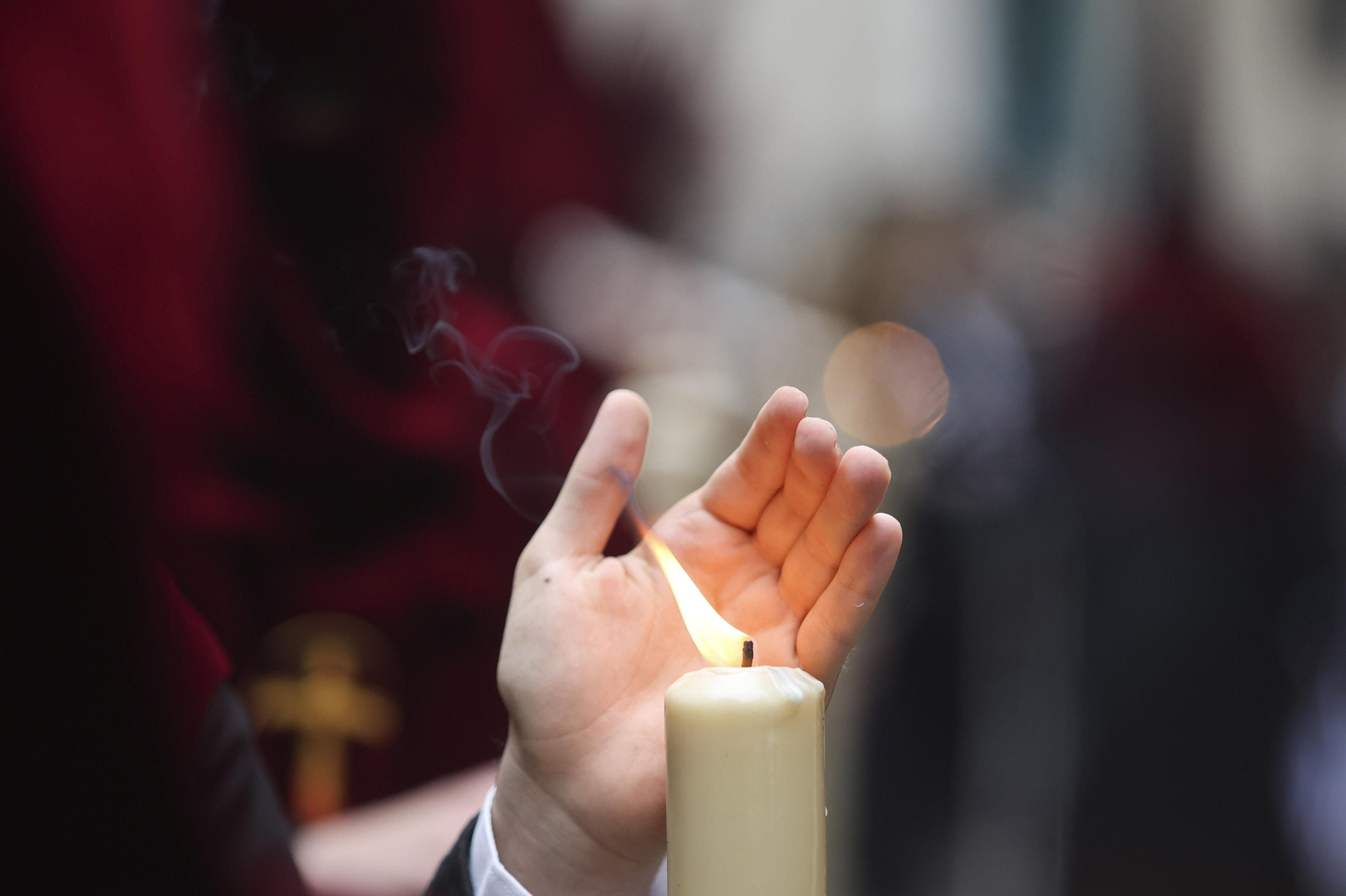 Las Penas en el Martes Santo de Málaga, en fotos