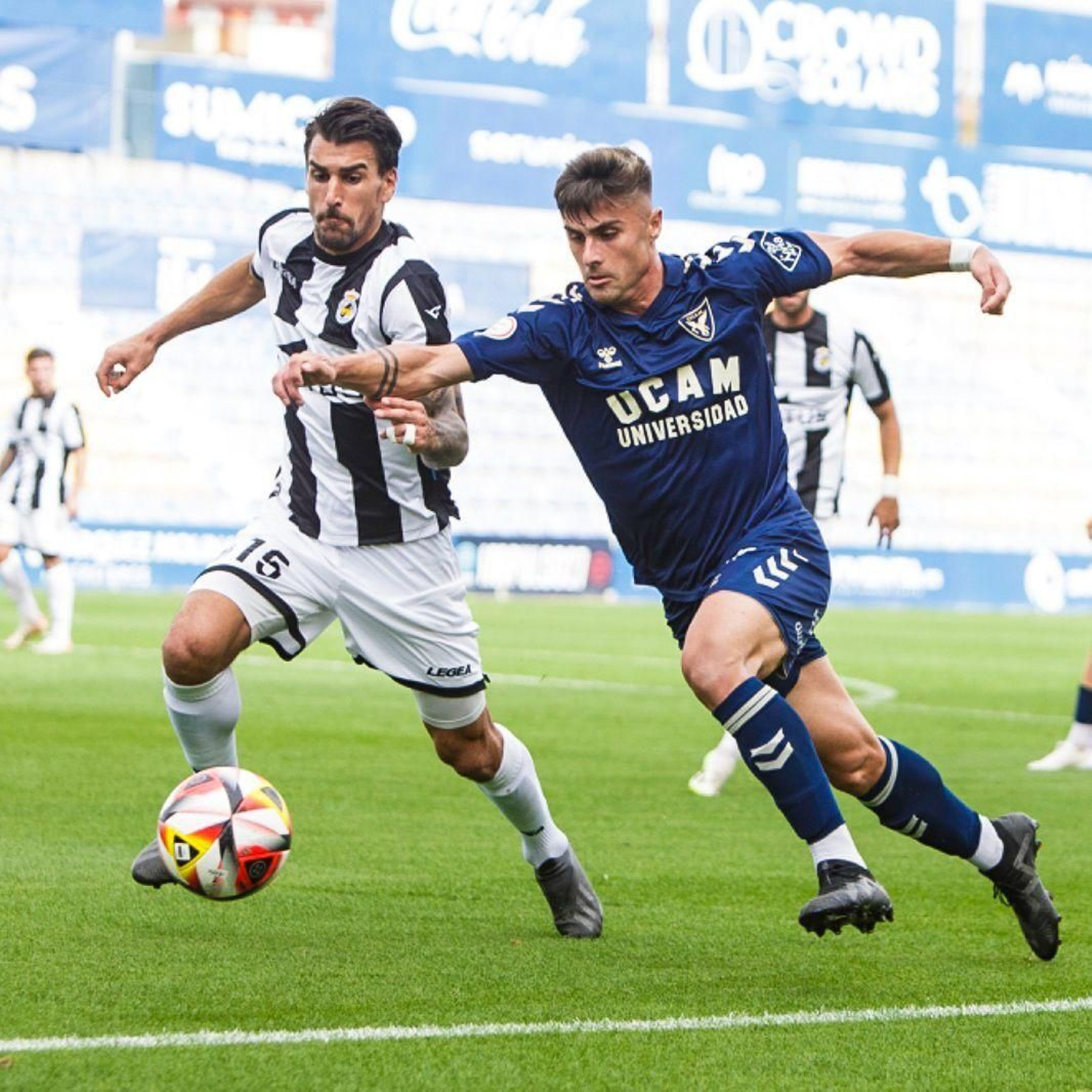 Las fotos del UCAM Murcia-Real Balompédica de Segunda RFEF (1-1)