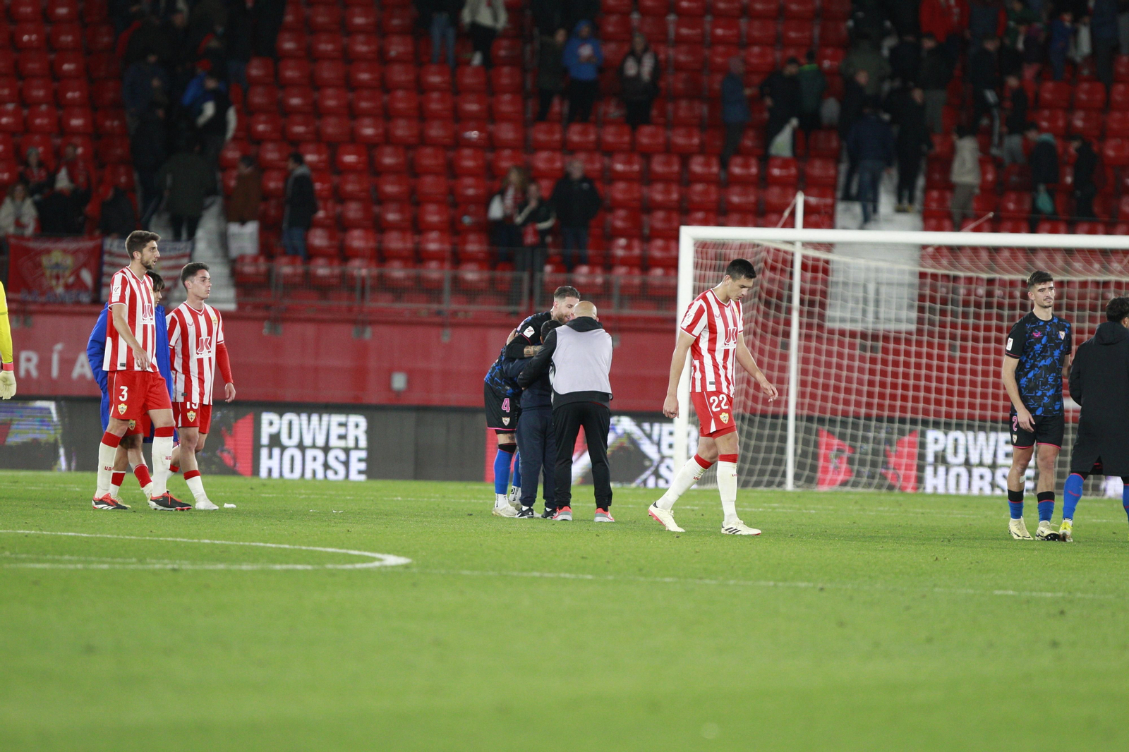 Las mejores imágenes del partido de fúbol U.D. Almería-Sevilla F.C.