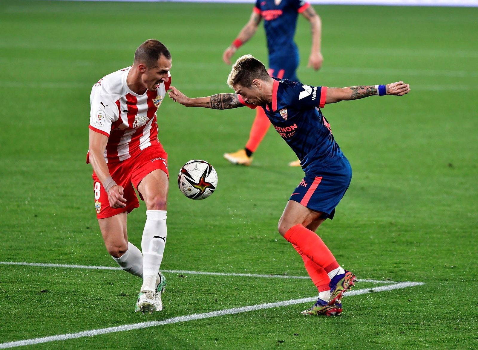 Las fotos del Almería-Sevilla de Copa del Rey