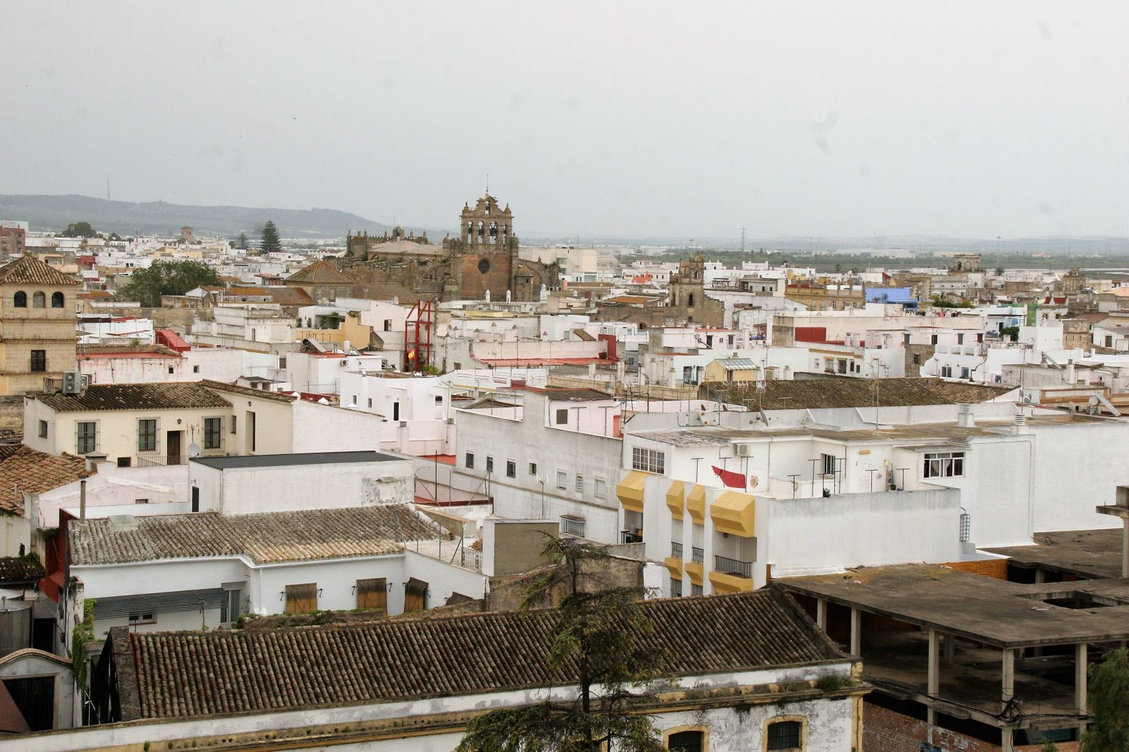 Una vista general del casco histórico portuense.