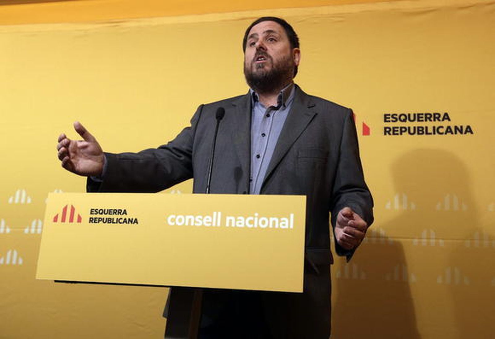 Junqueras admite su "asco profundo" por la corrupción y aboga por "construir un país limpio y justo" en Cataluña