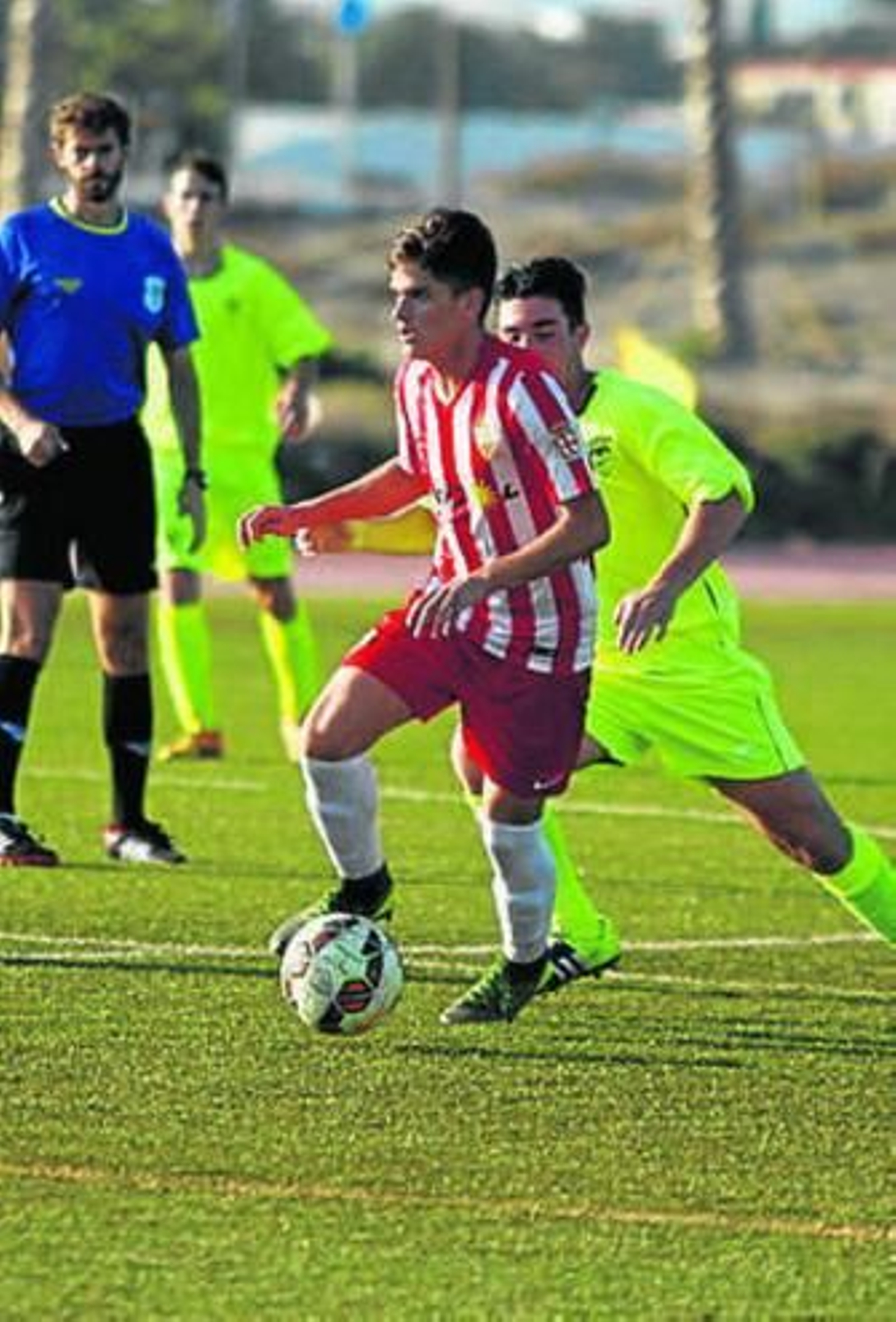 Nano hizo dos goles ayer.