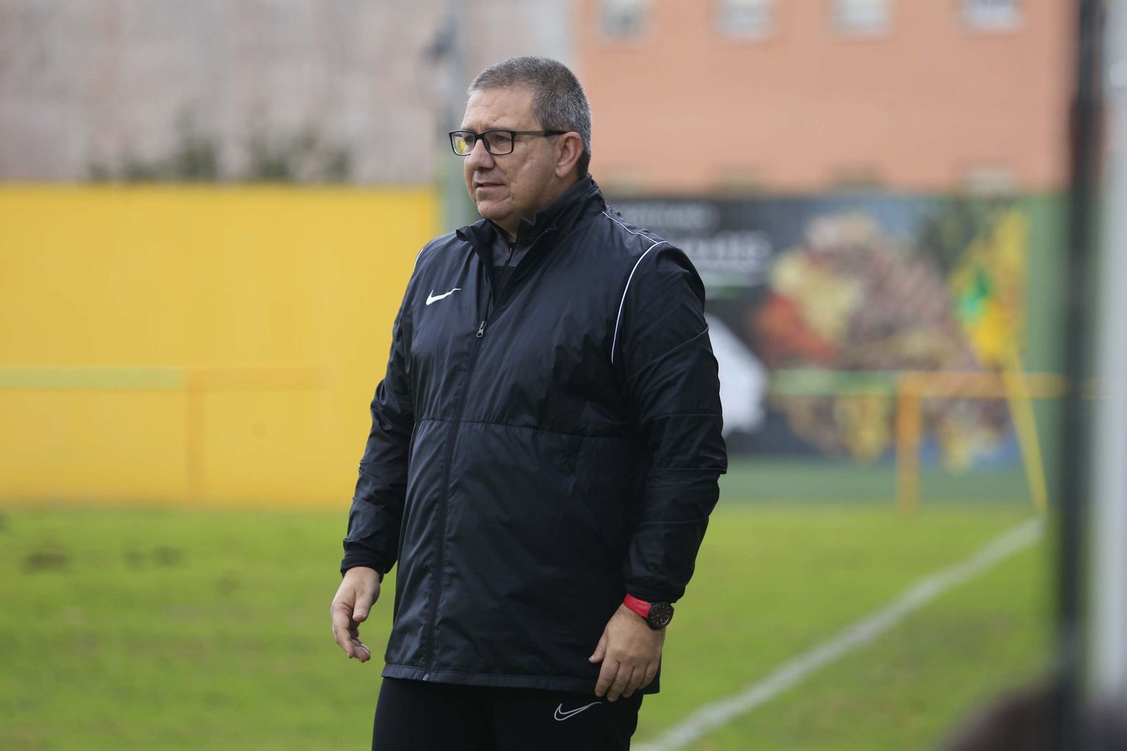 Las fotos de la visita del Egabrense de Rafa Escobar a la Unión Deportiva Los Barrios