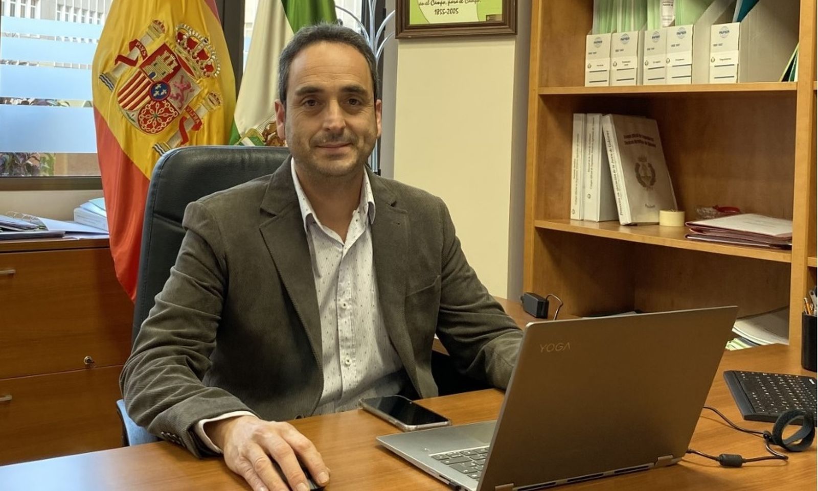 Fernando Paniagua, presidente de COITAAL