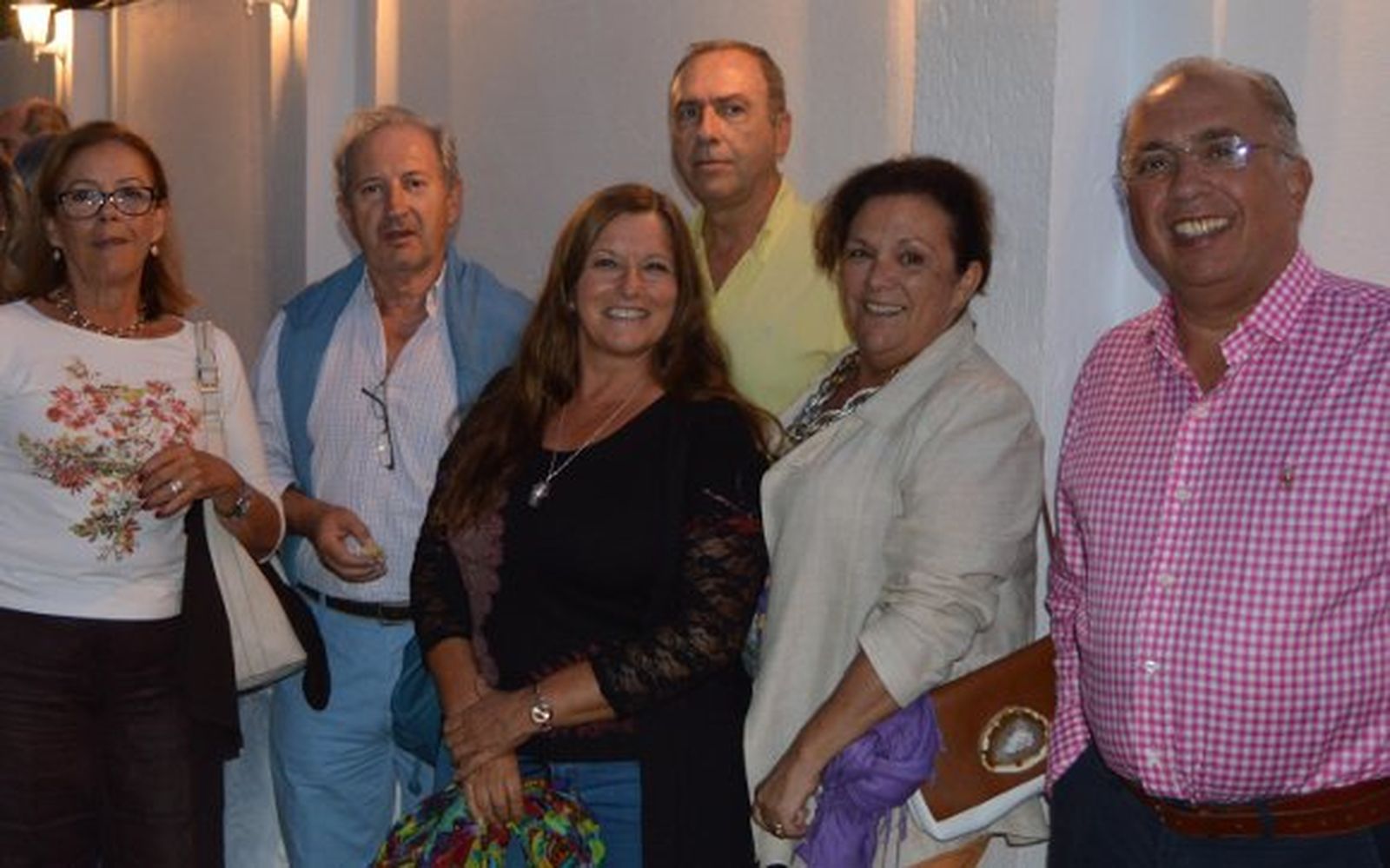 Isabel Guerrero, José Luis García, Silvia Buján, Ángeles Olmo, Enrique Aznar y Marcos Arce.

Foto: Ignacio Casas de Ciria