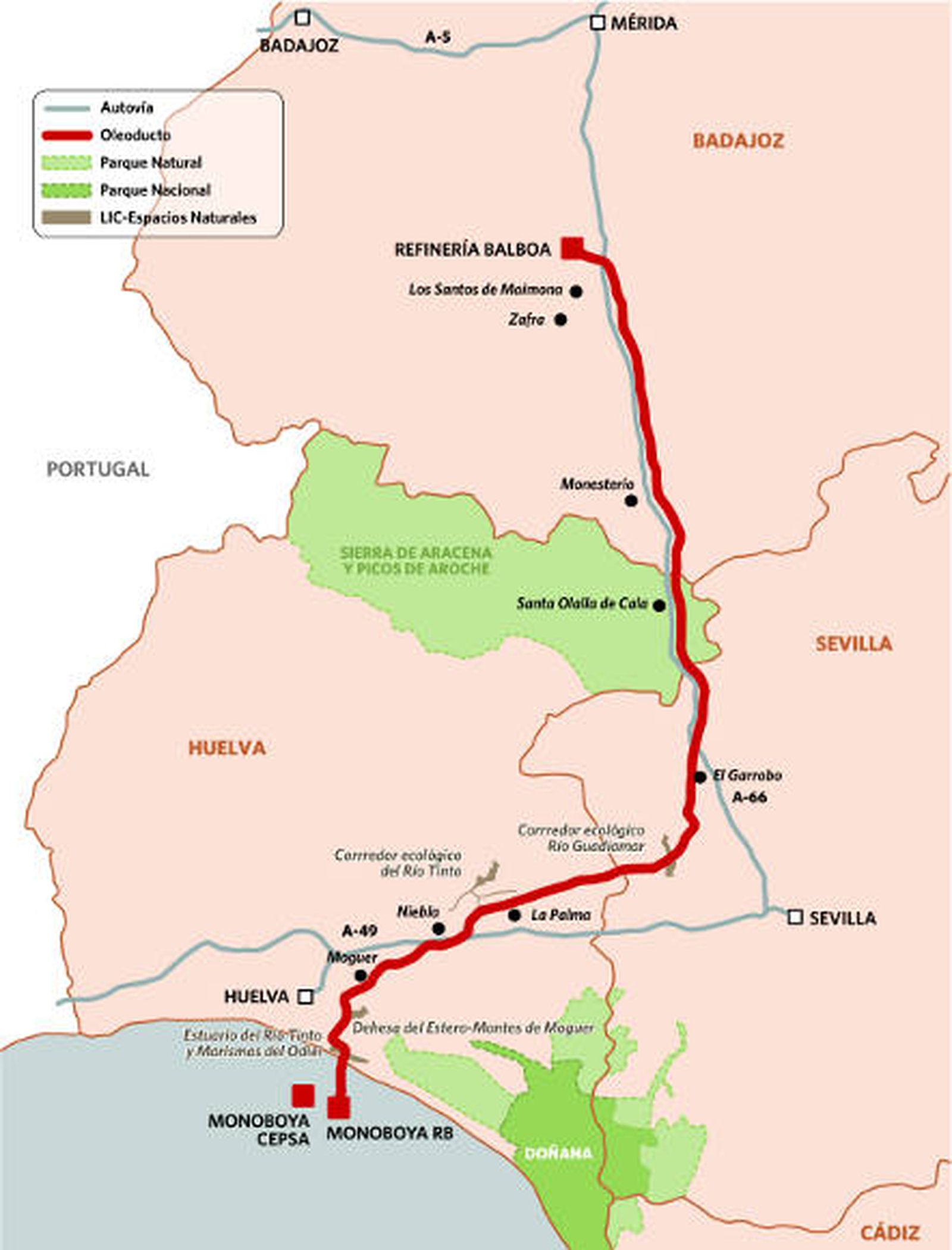 Medio Ambiente veta la ejecución de la Refinería Balboa y el oleoducto