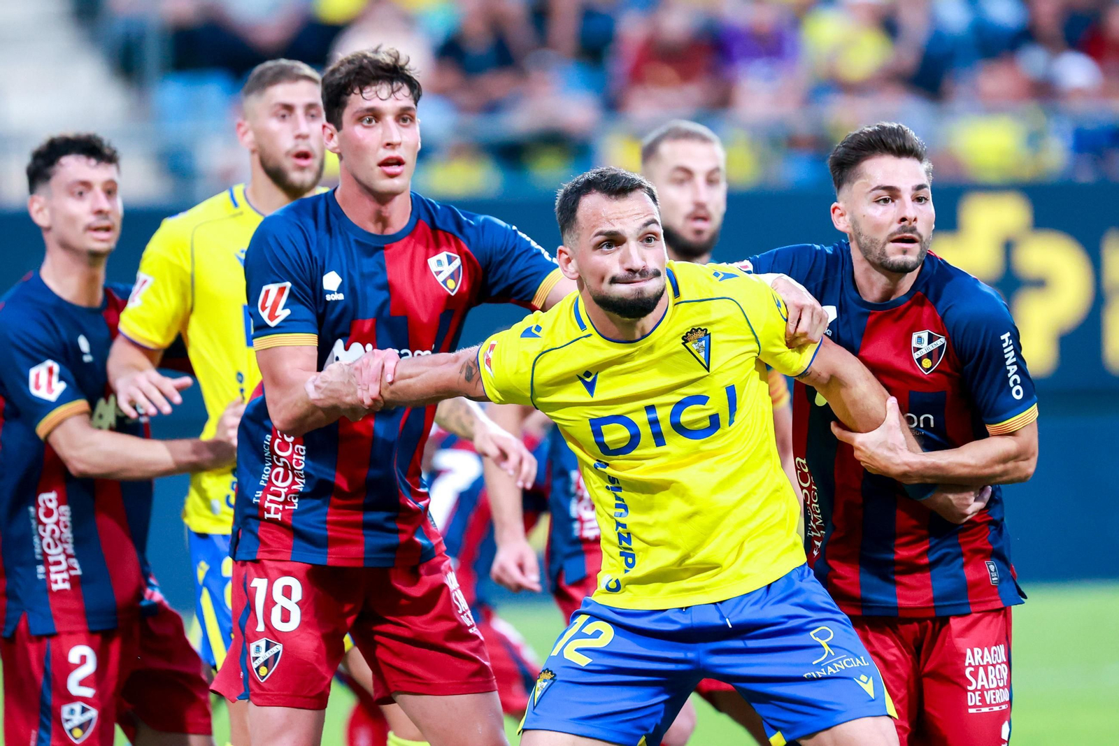 Las imágenes del Cádiz CF-Huesca