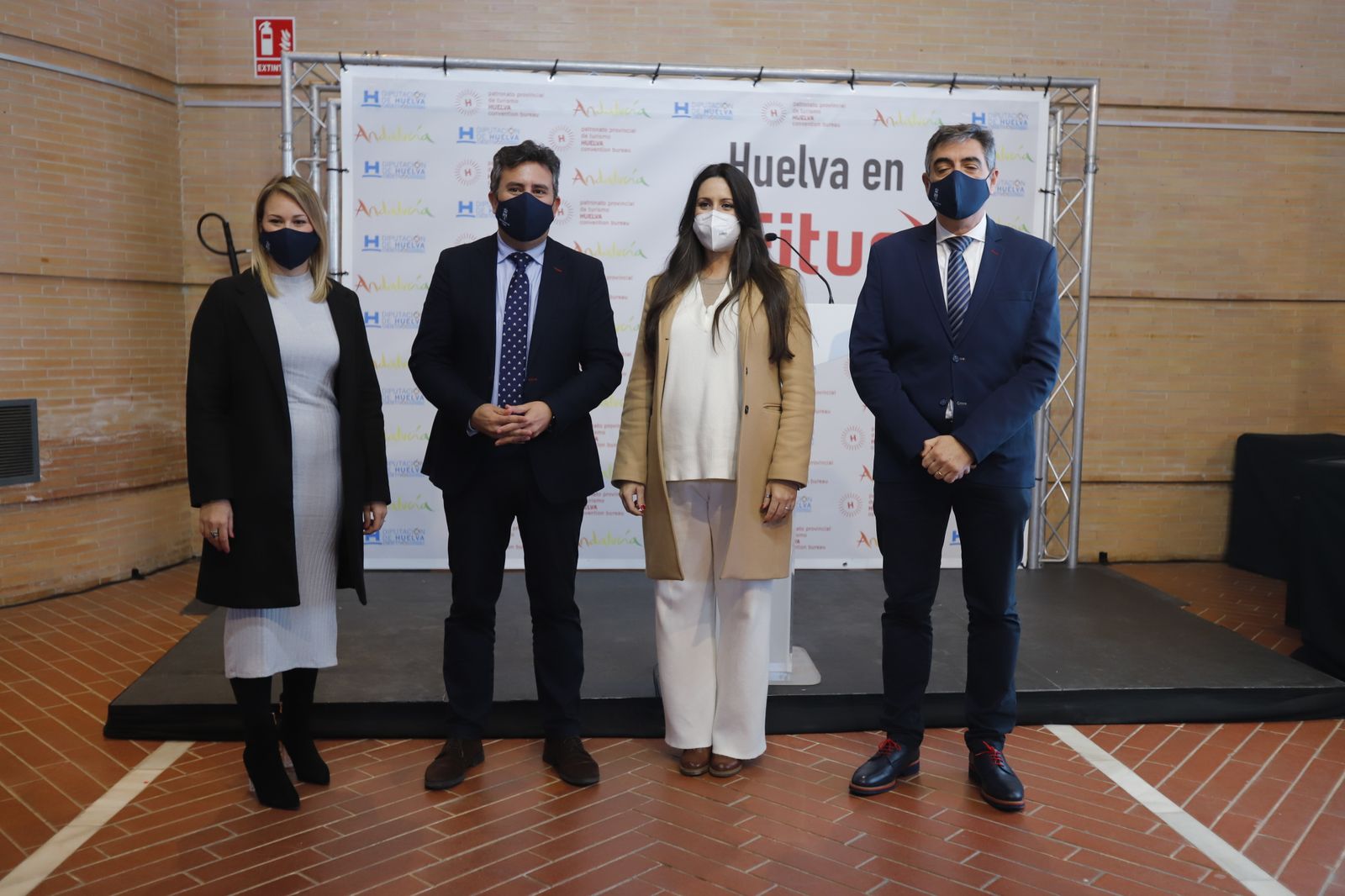 Imágenes de la presentación "Huelva en Fitur" en el foro Iberoamericano de la Rábida
