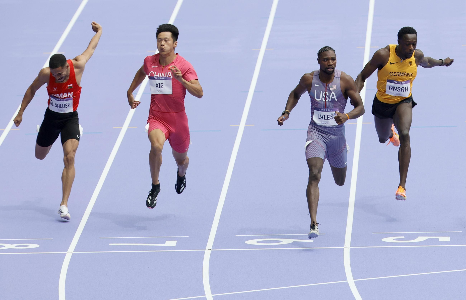 Lyles, de los favoritos al oro.