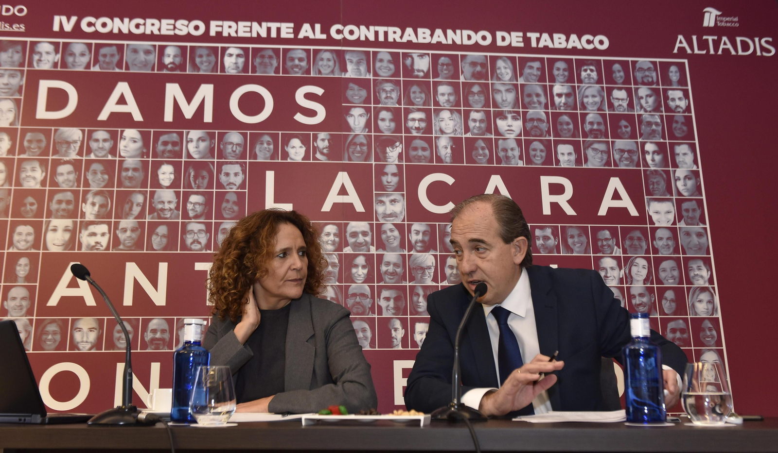 Rocío Ingelmo y Miguel Ángel Martín, en rueda de prensa.
