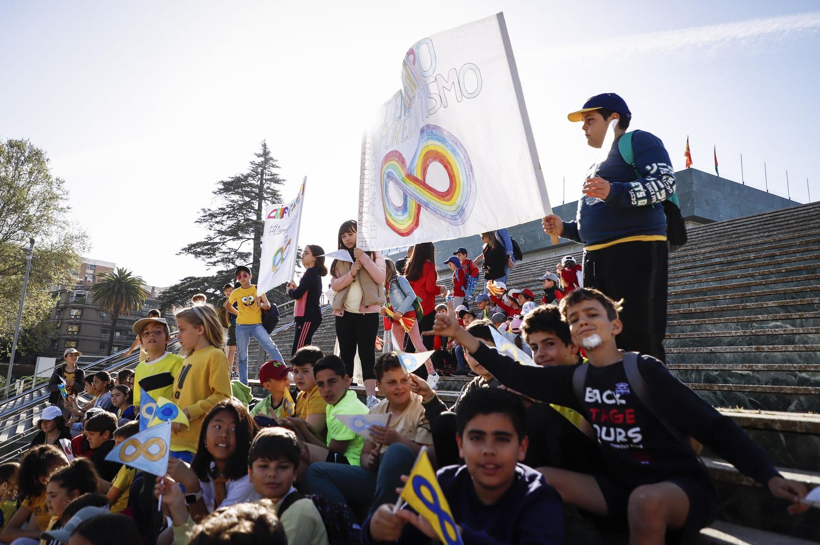Así ha sido la primera concentración de autismo en Granada