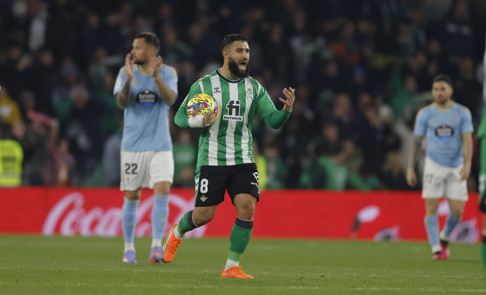 Las imágenes del Betis-Celta