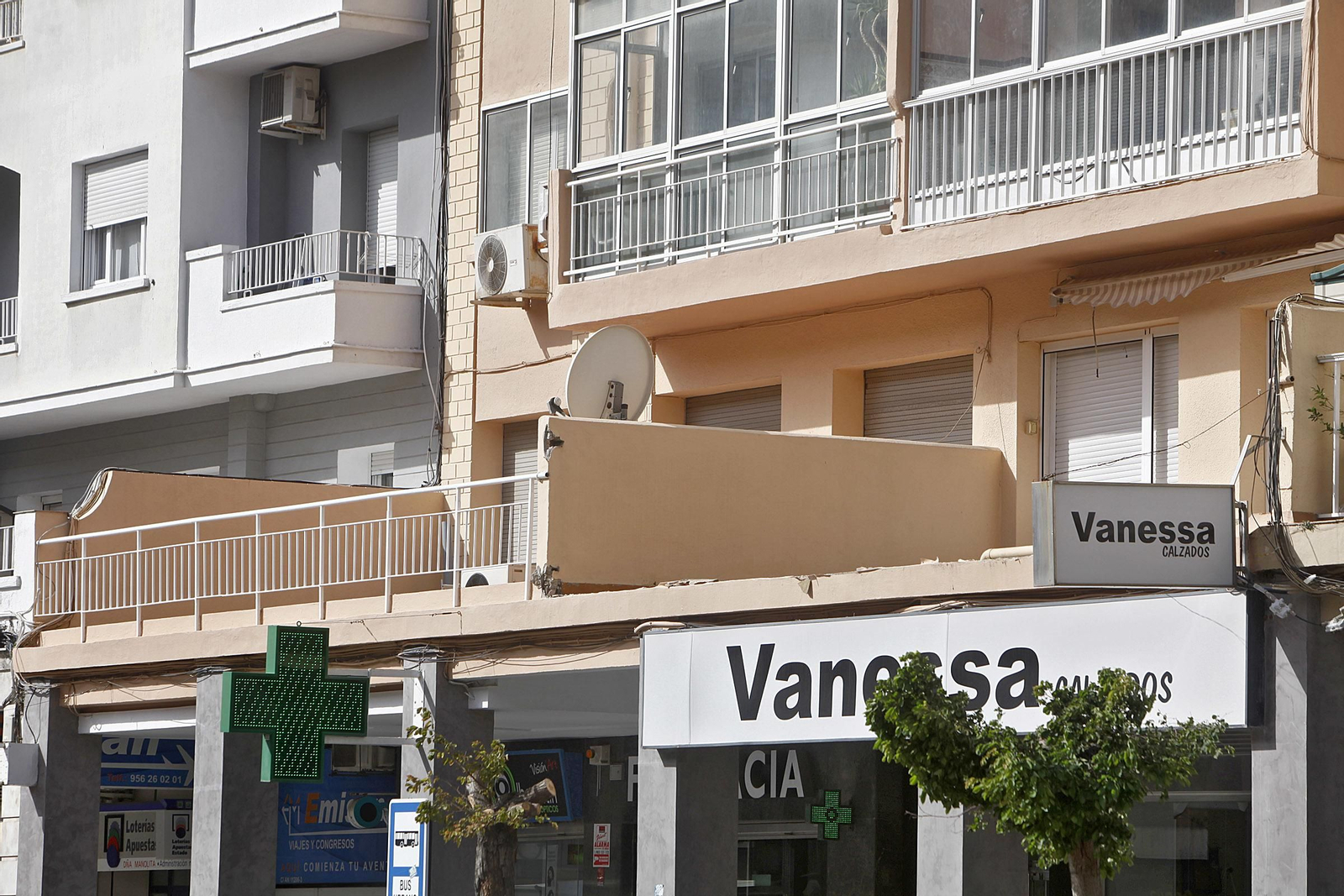 Efectos del temporal de levante en Cádiz