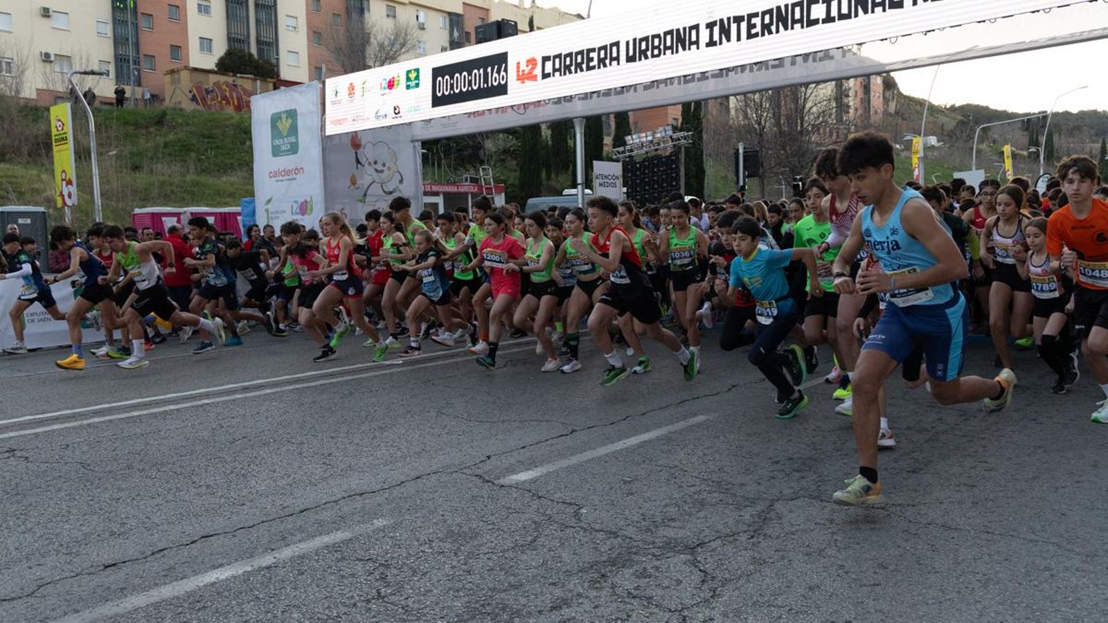 En imágenes: Las promesas del atletismo brillan en la Carrera Infantil de San Antón 2025