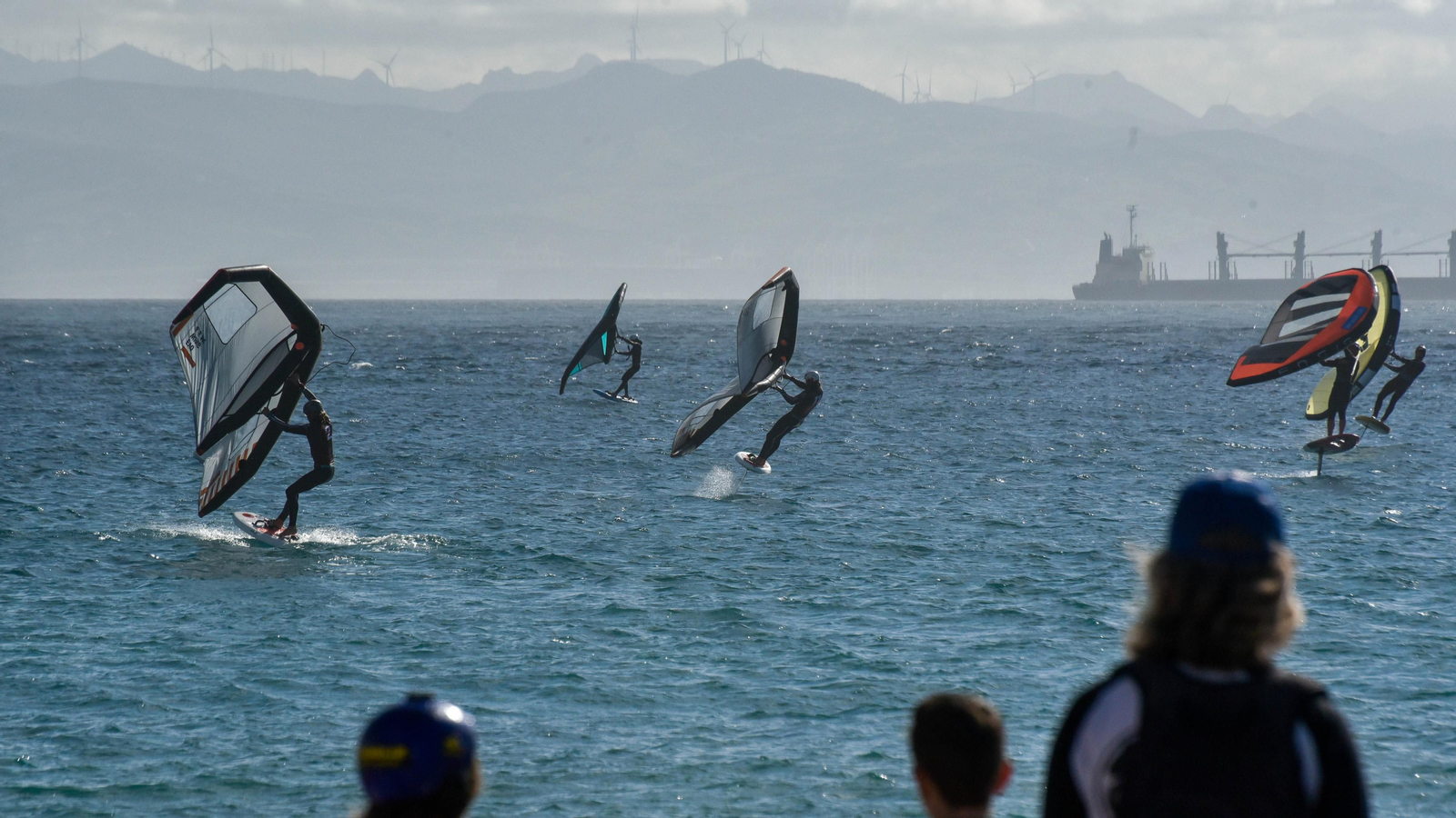 Las fotos de la  prueba final del Campeonato del Mundo de Wing Foil Pro en Tarifa