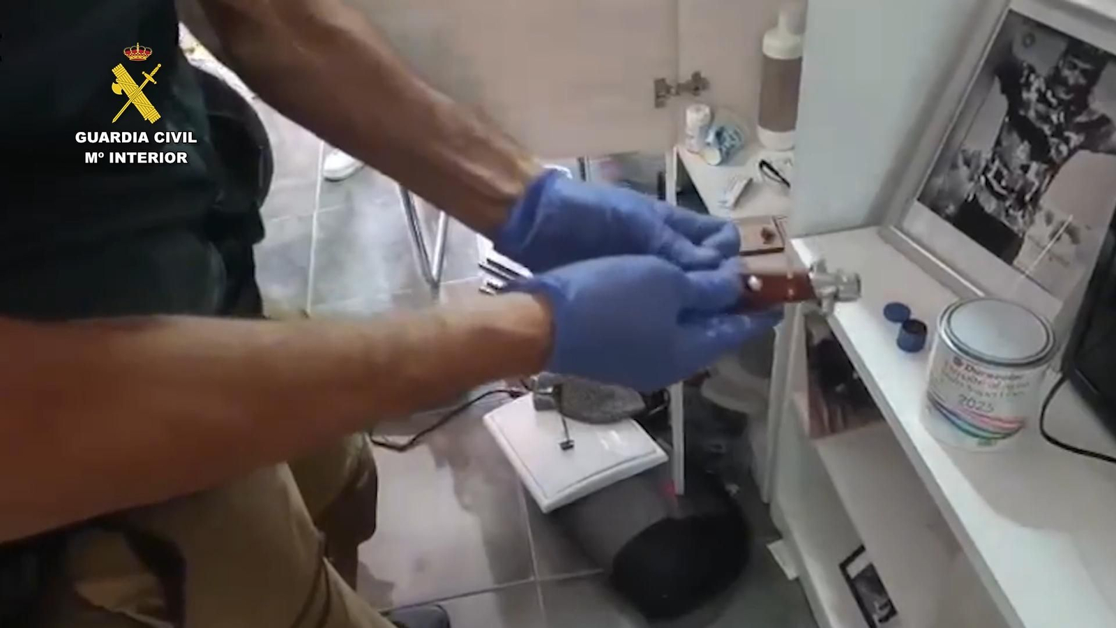 La Guardia Civil desmantela un punto de venta de drogas en Aguilar de la Frontera