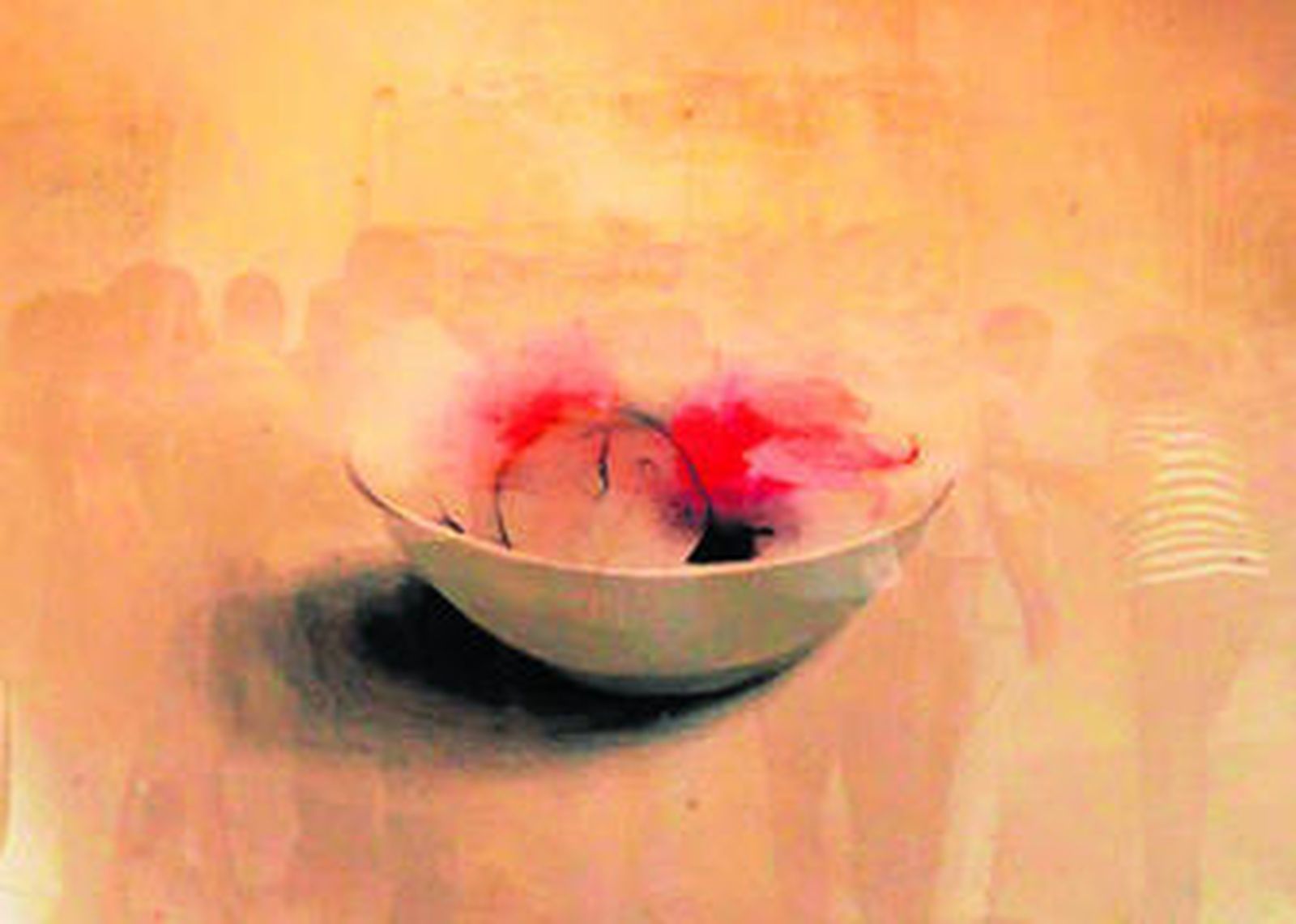 'Grey and Fruit', pintura de Francisco Mora ganadora del certamen ayamontino.