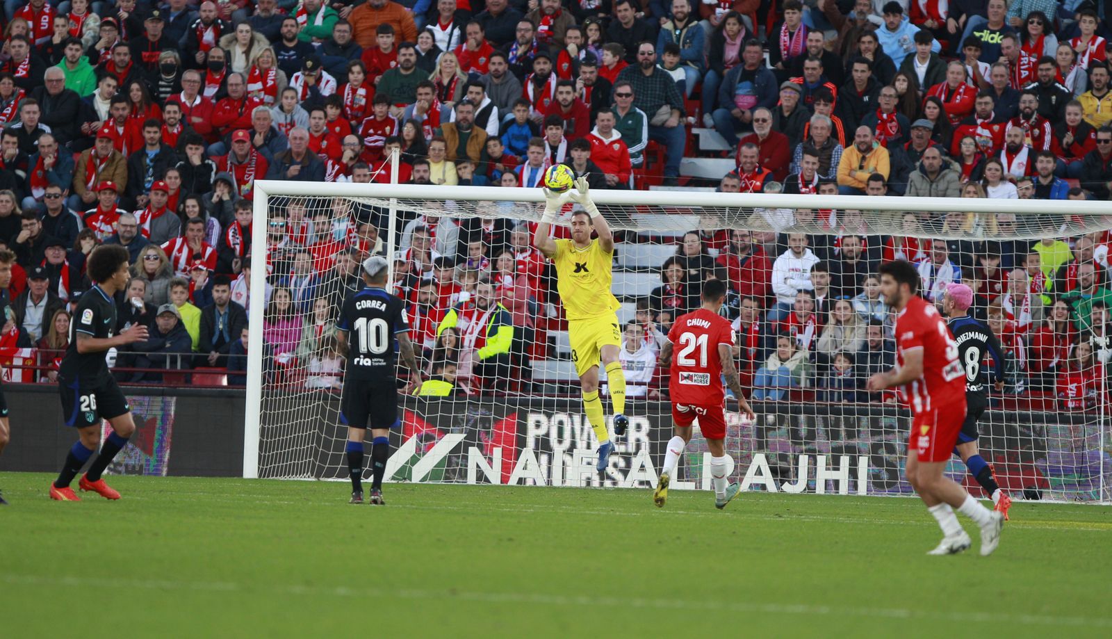 Imágenes del partido U.D. Almería-Atlético de Madrid