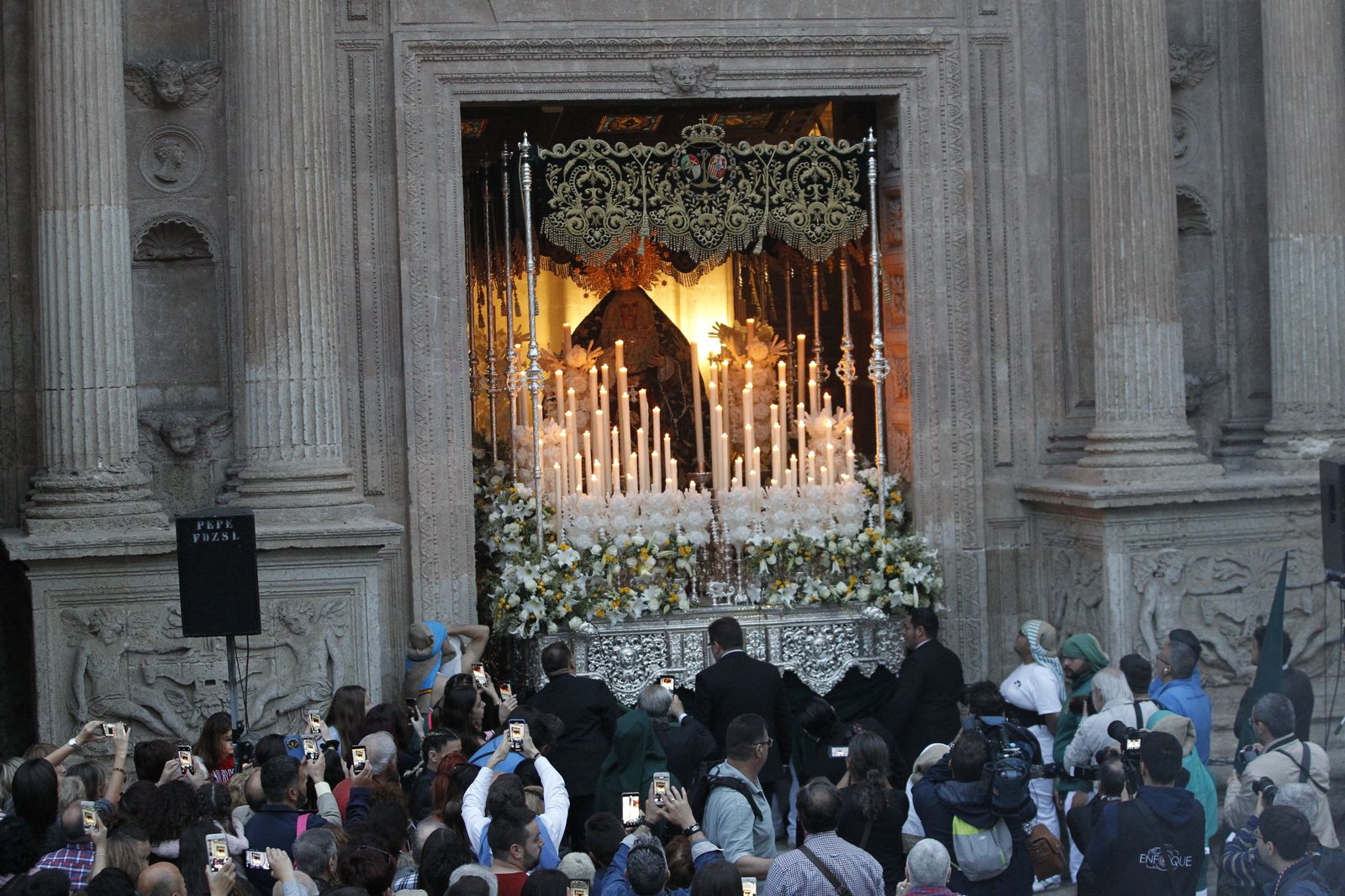 Imágenes de la Procesión de Estudiantes. Semana Santa Almería 2019