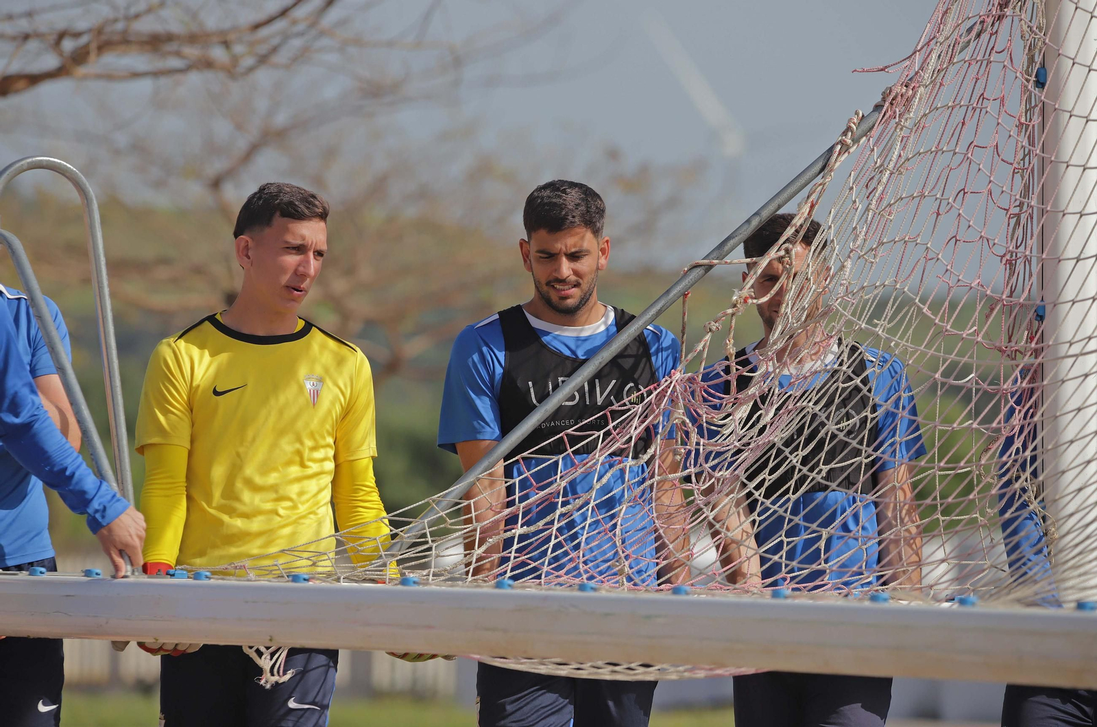Las fotos del primer entrenamiento del Algeciras para el partido contra el Alcorcón