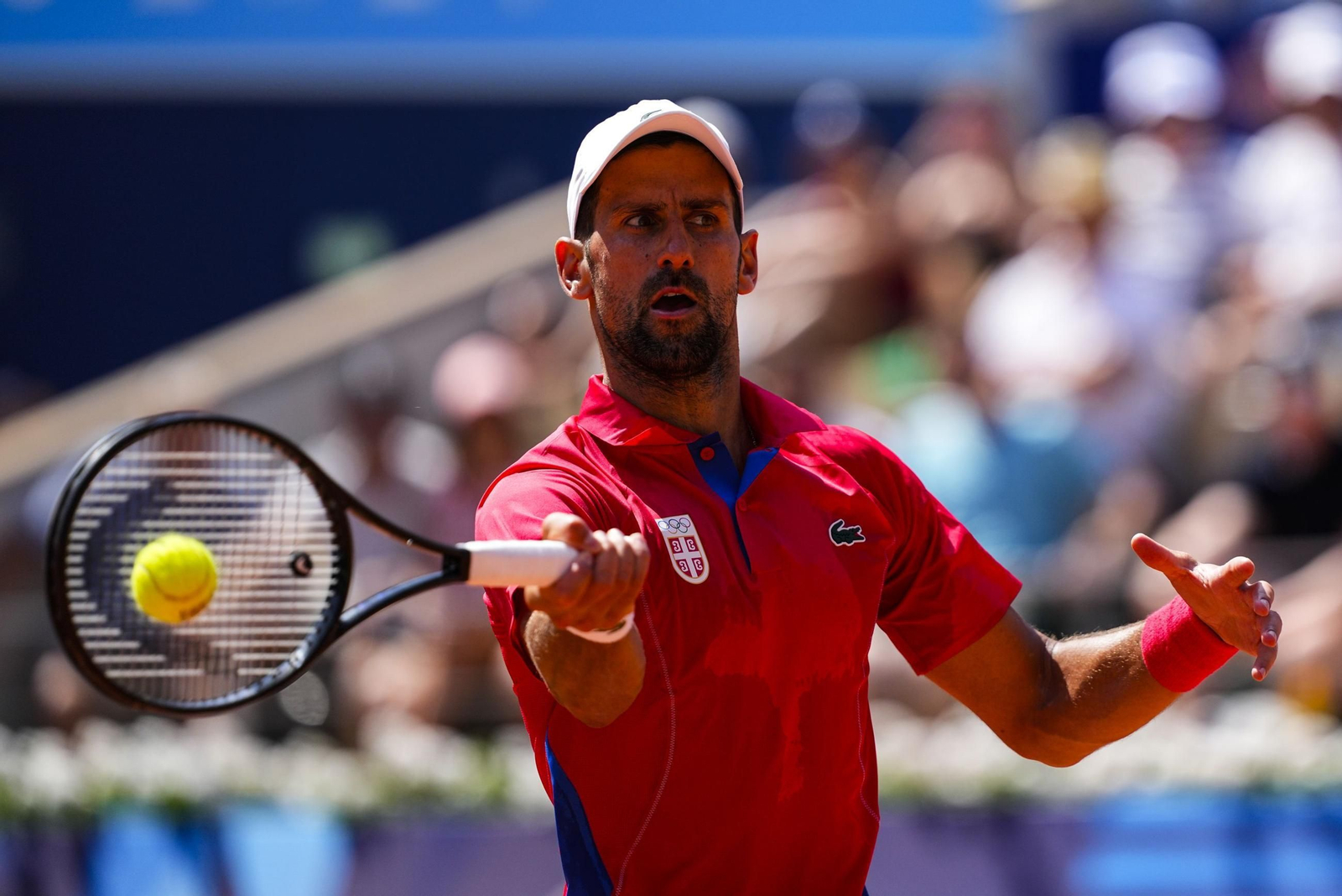 El partido entre Nadal y Djokovic en los Juegos Olímpicos de París, en imágenes