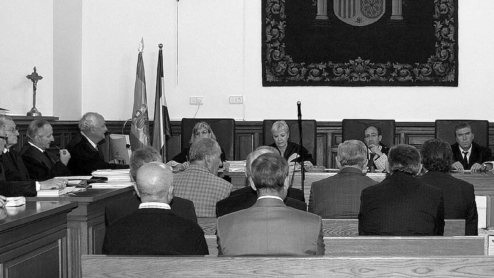 Imagen del juicio de Los  Cármenes.