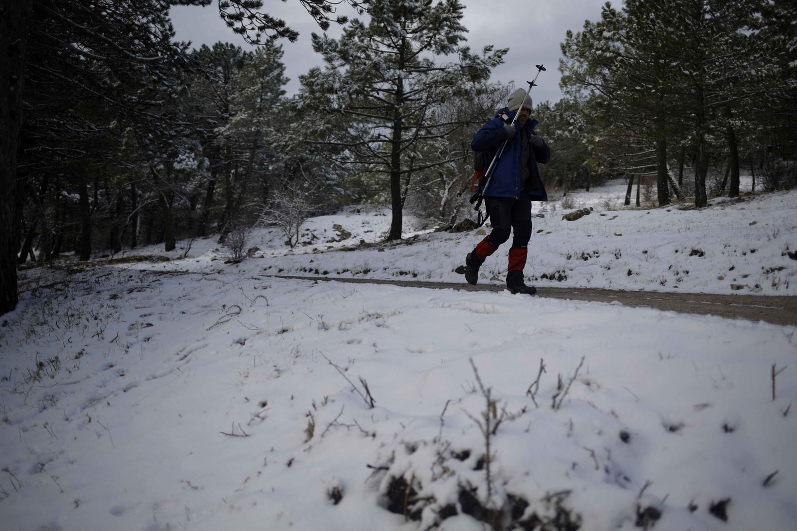 La excursiones a los parajes nevados de Málaga, en imágenes
