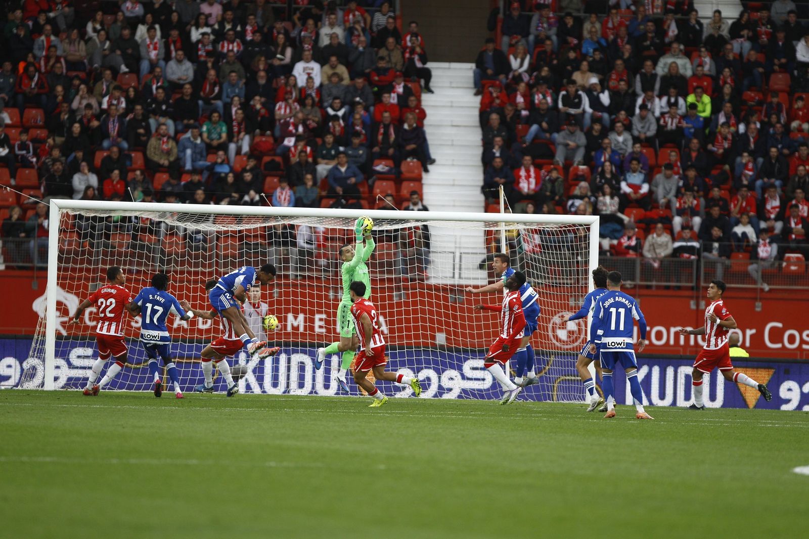 Las fotos del partido U.D. Almería-Granada C.F.