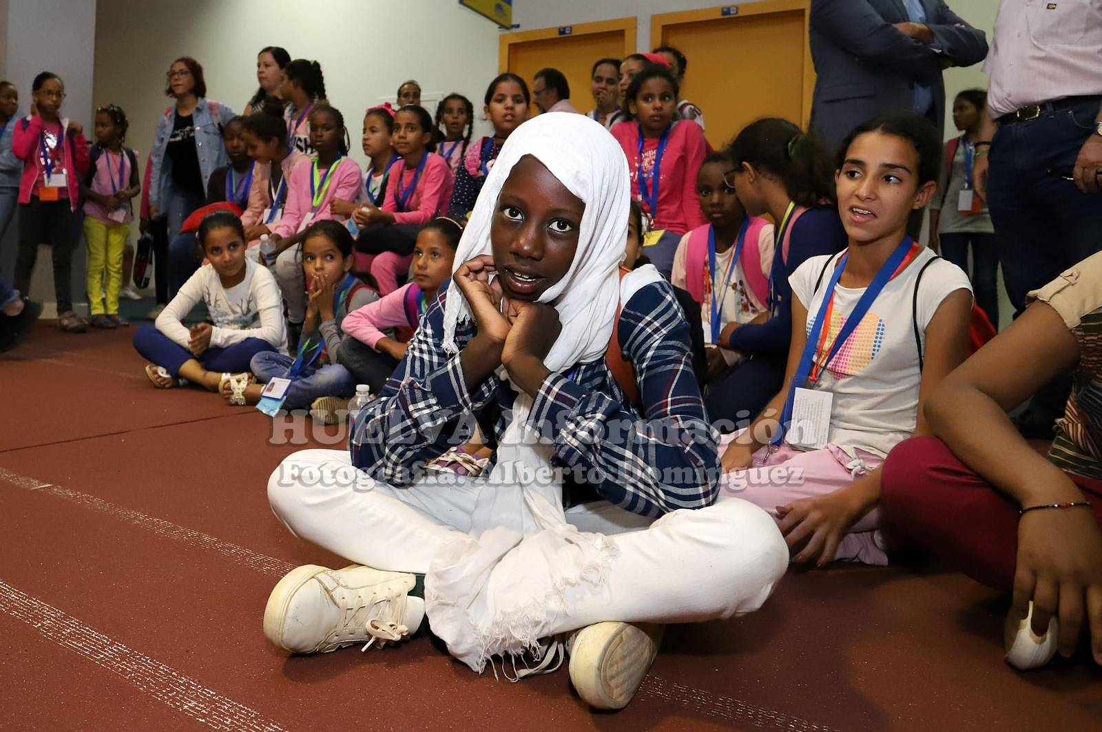 Imágenes de la llegada de los niños saharauis