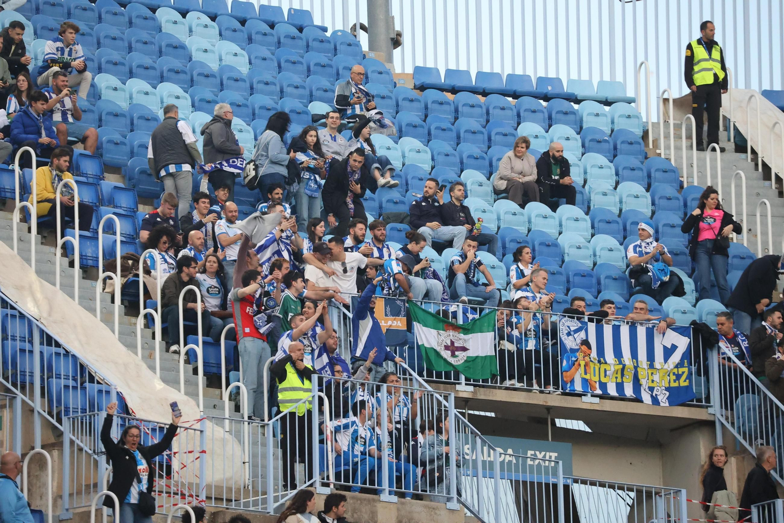 Las fotos del Málaga-Deportivo de La Coruña