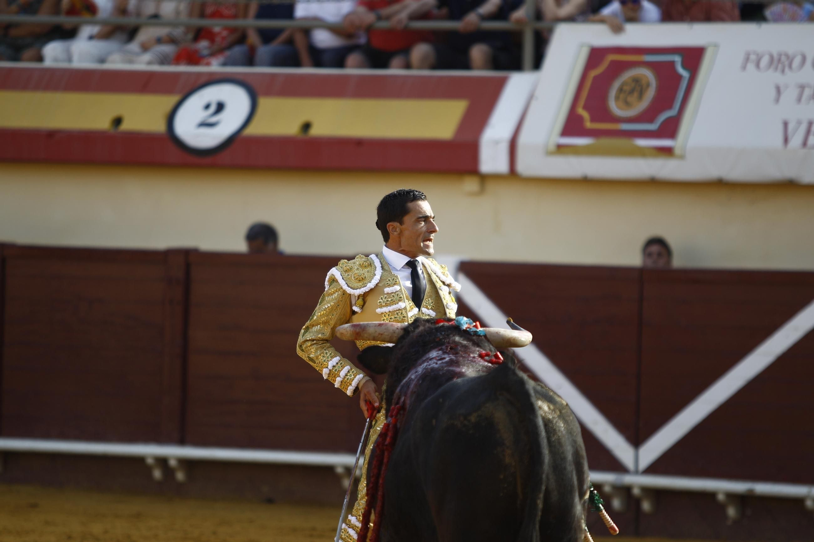 Corrida de toros en Vera, en imágenes