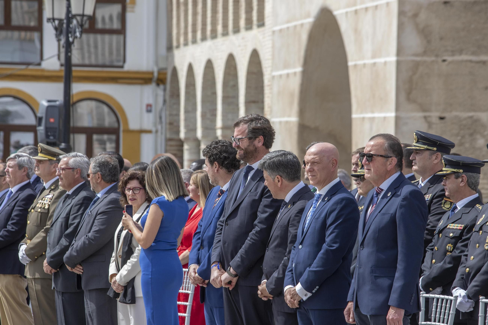 Conmemoración en Palma del Río del 181 aniversario de la fundación de la Guardia Civil
