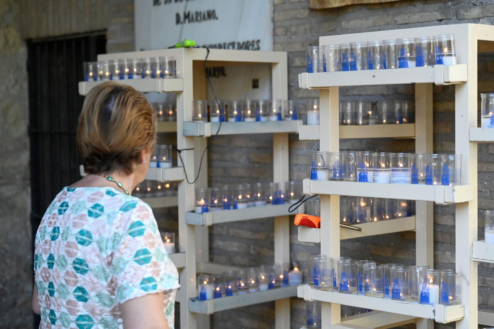 La misa en el santuario de La Fuensanta, en imágenes
