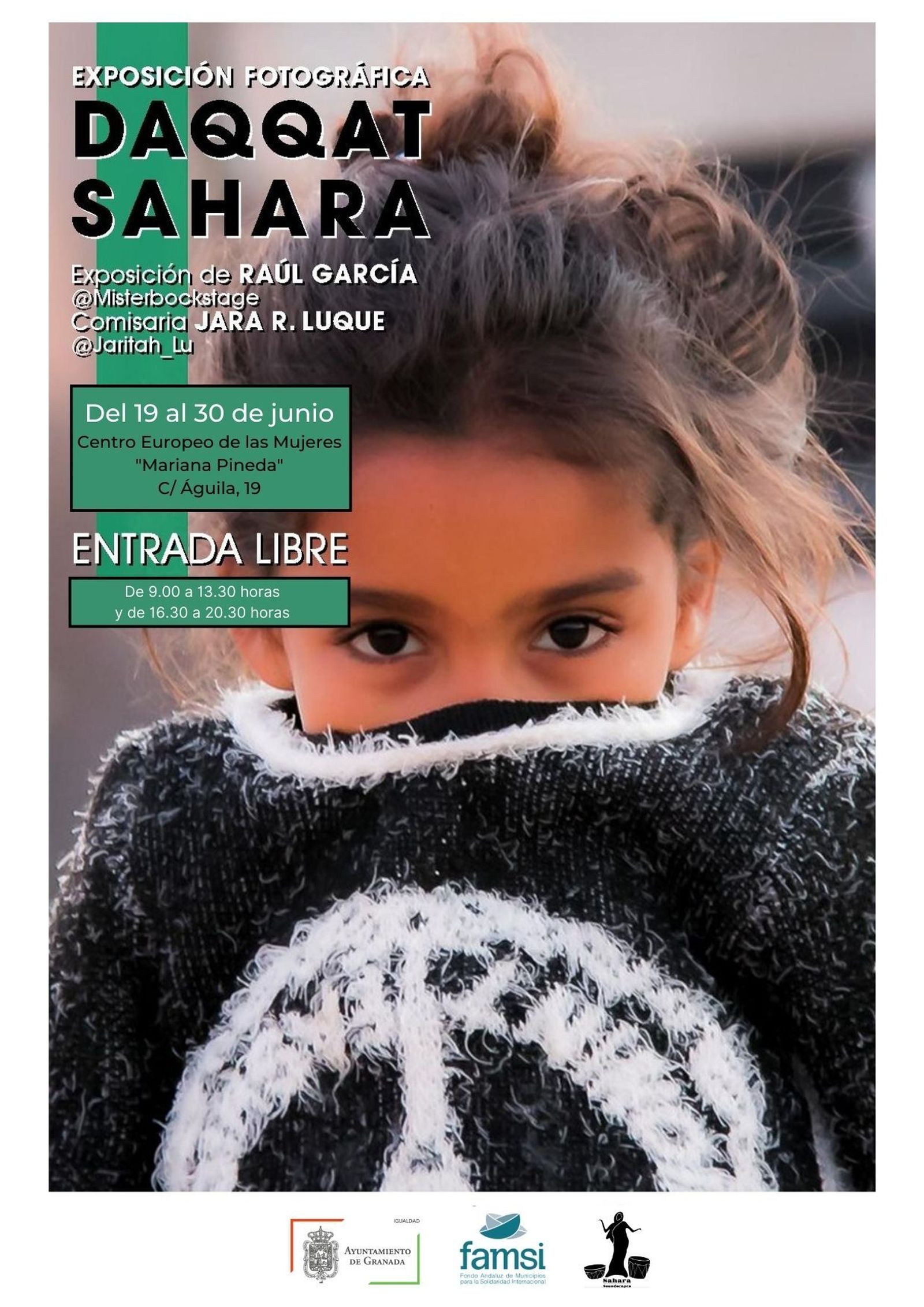 Igualdad colabora en la exposición fotográfica Daqqat Sahara, que da voz a mujeres saharauis
